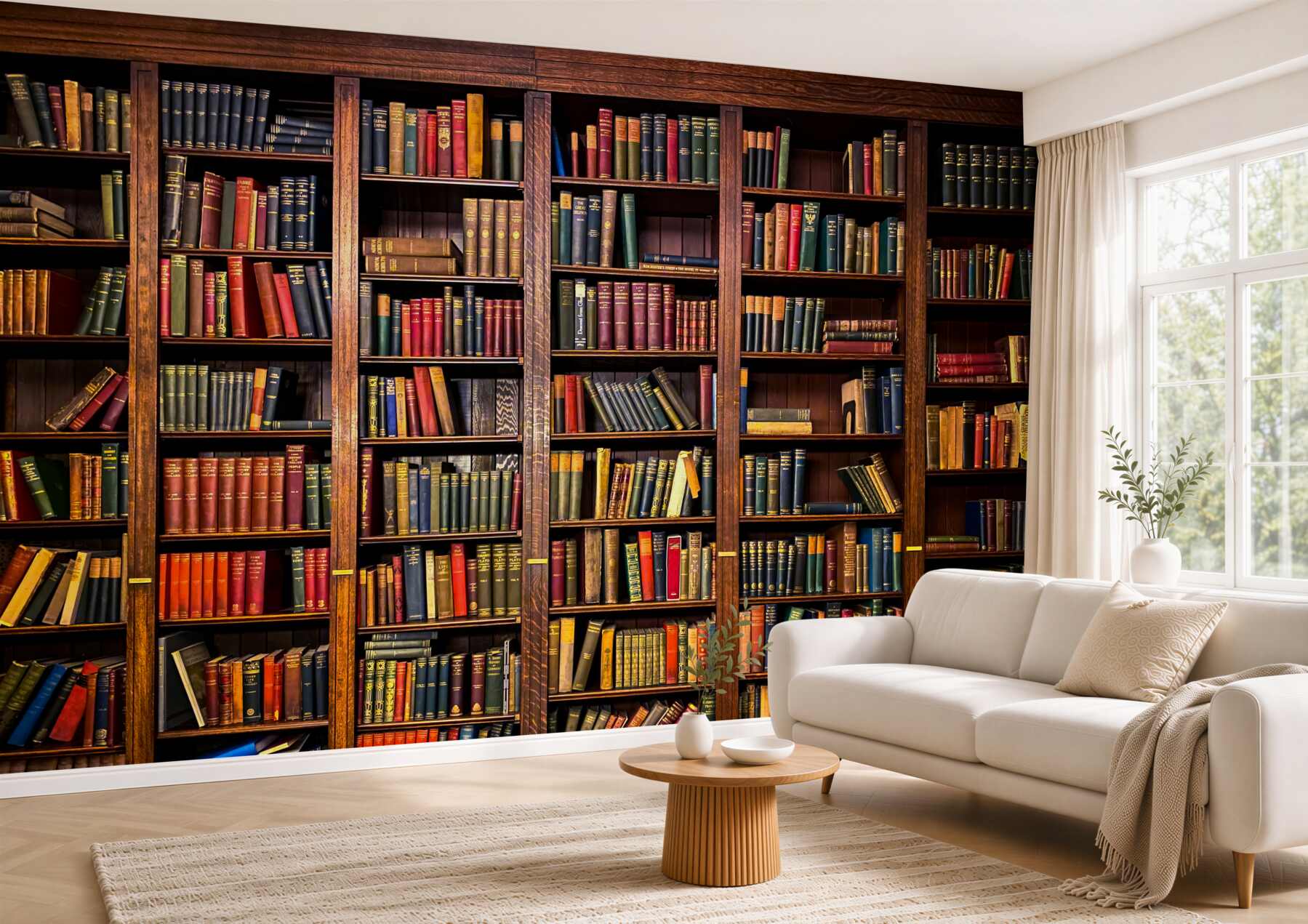 Fototapeta zarezerwuj dużą bibliotekę?v23