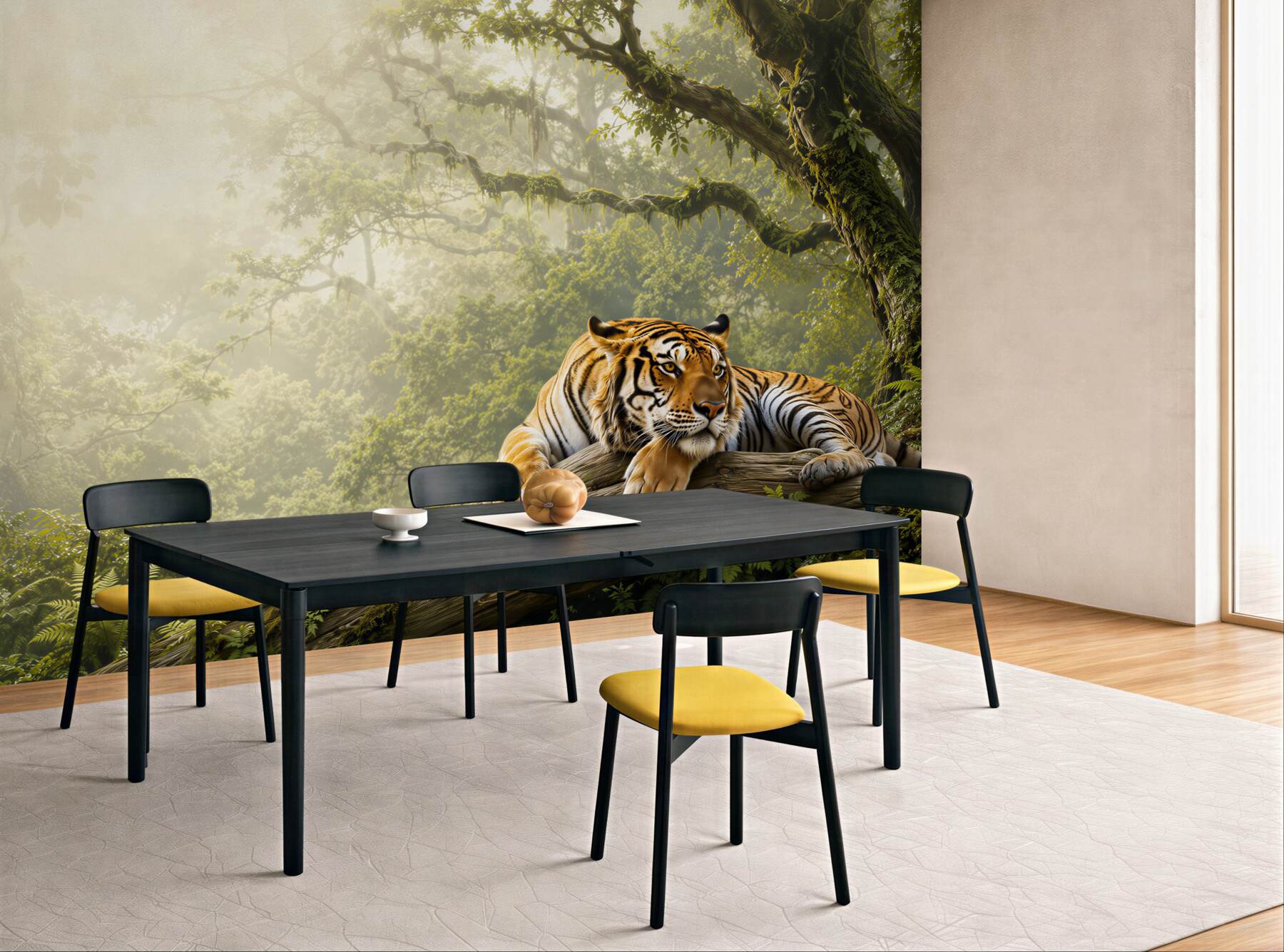 Fototapeta tygrys na wakacjach w dżungli?v23