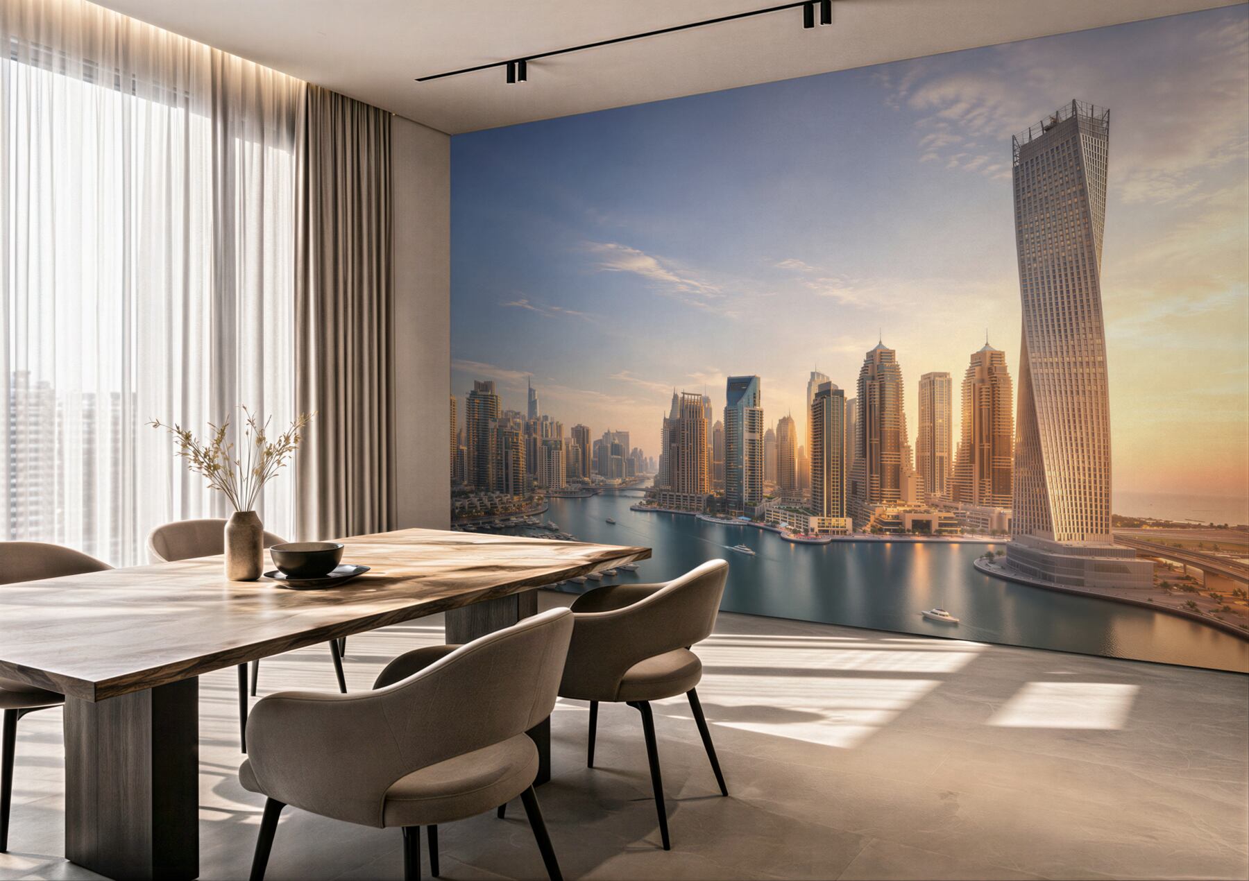 Fototapeta miejski krajobraz Dubaju?v23