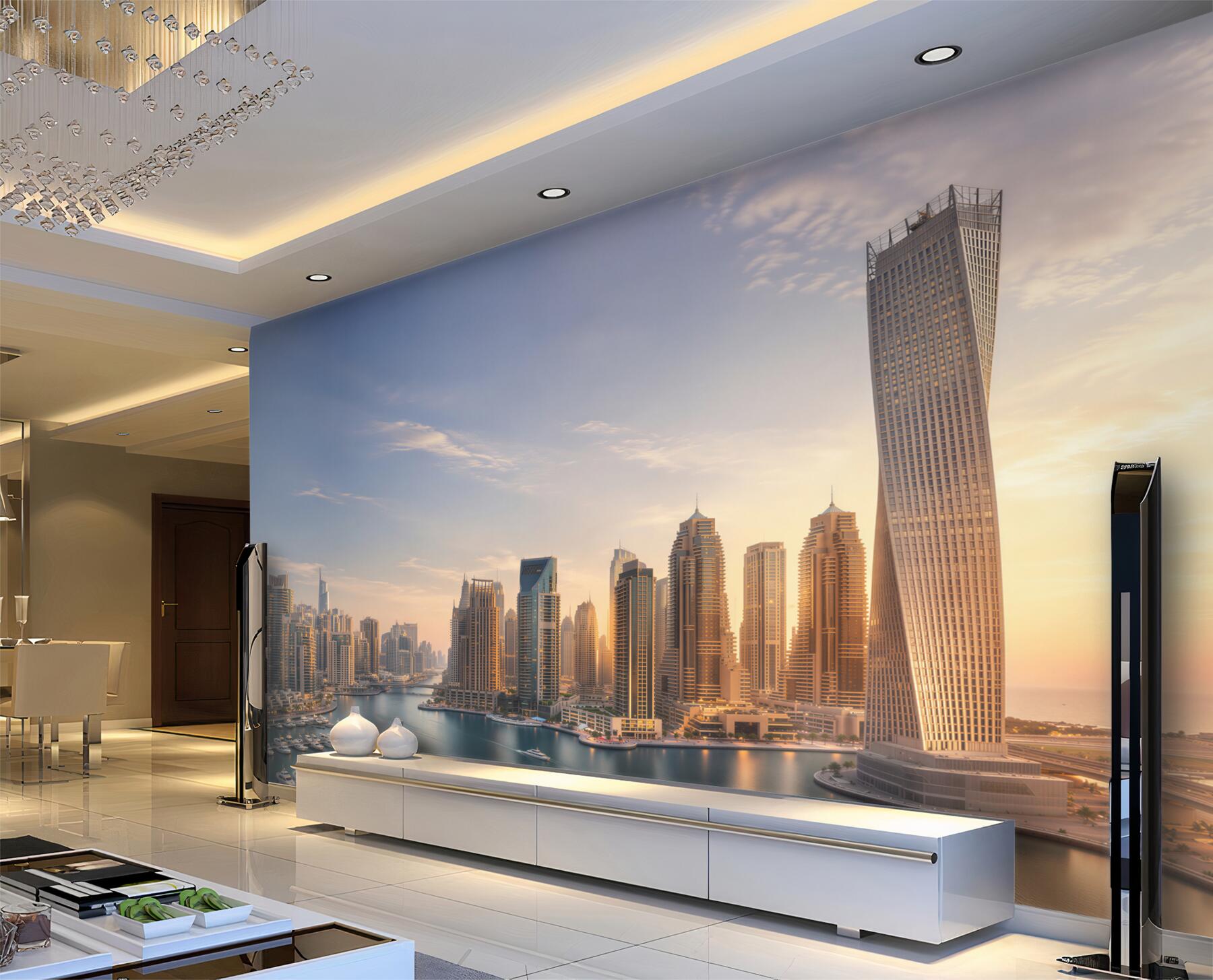 Fototapeta miejski krajobraz Dubaju?v23