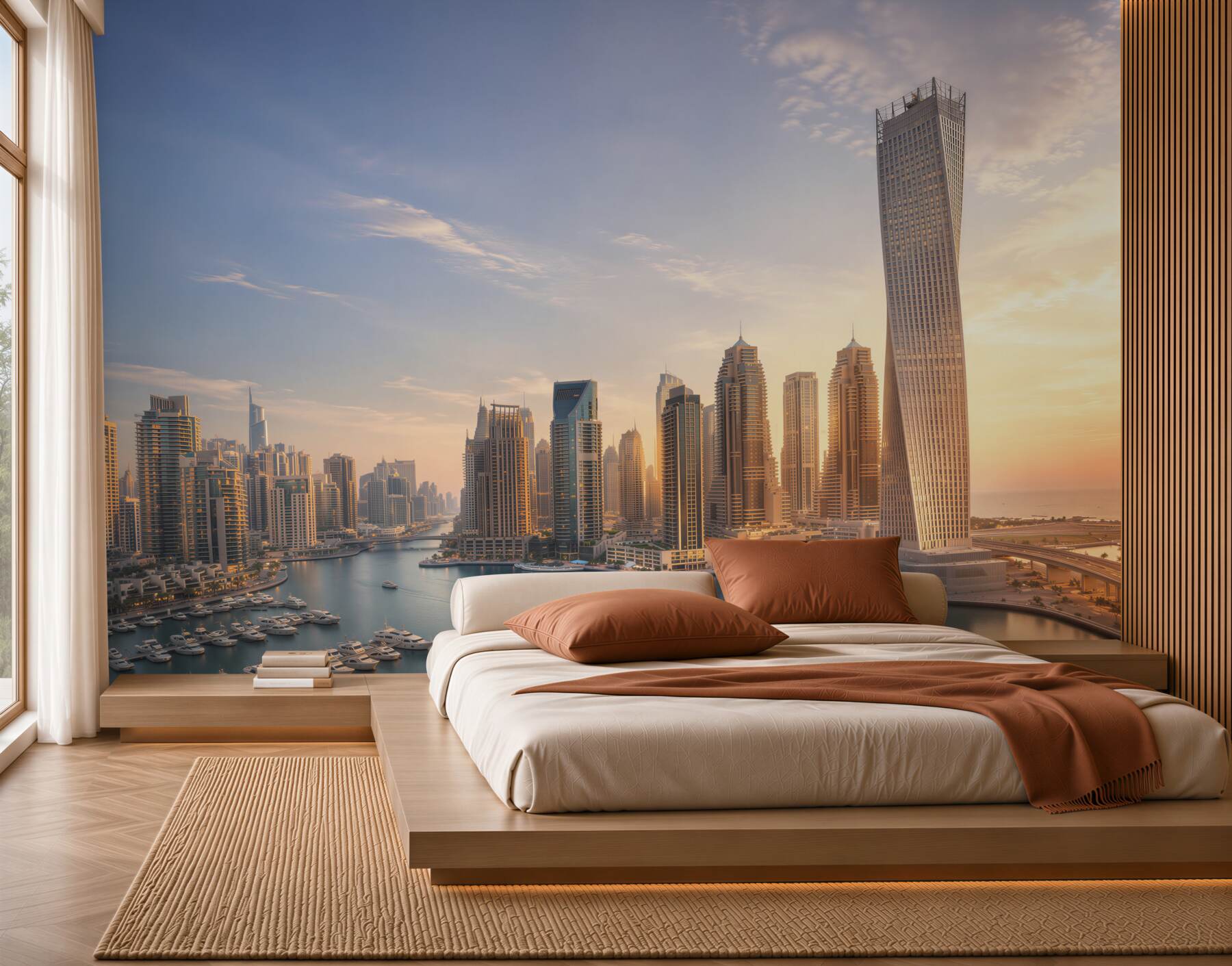 Fototapeta miejski krajobraz Dubaju?v23