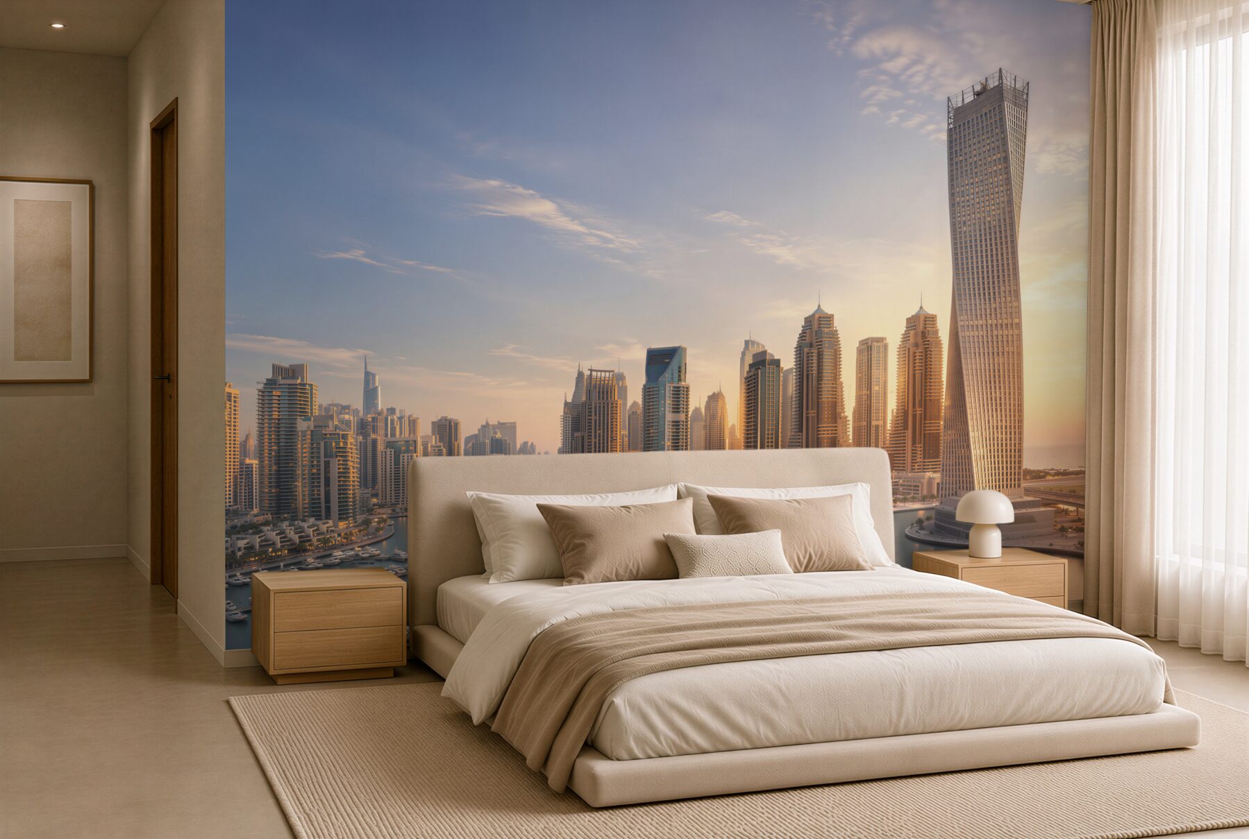 Fototapeta miejski krajobraz Dubaju?v23