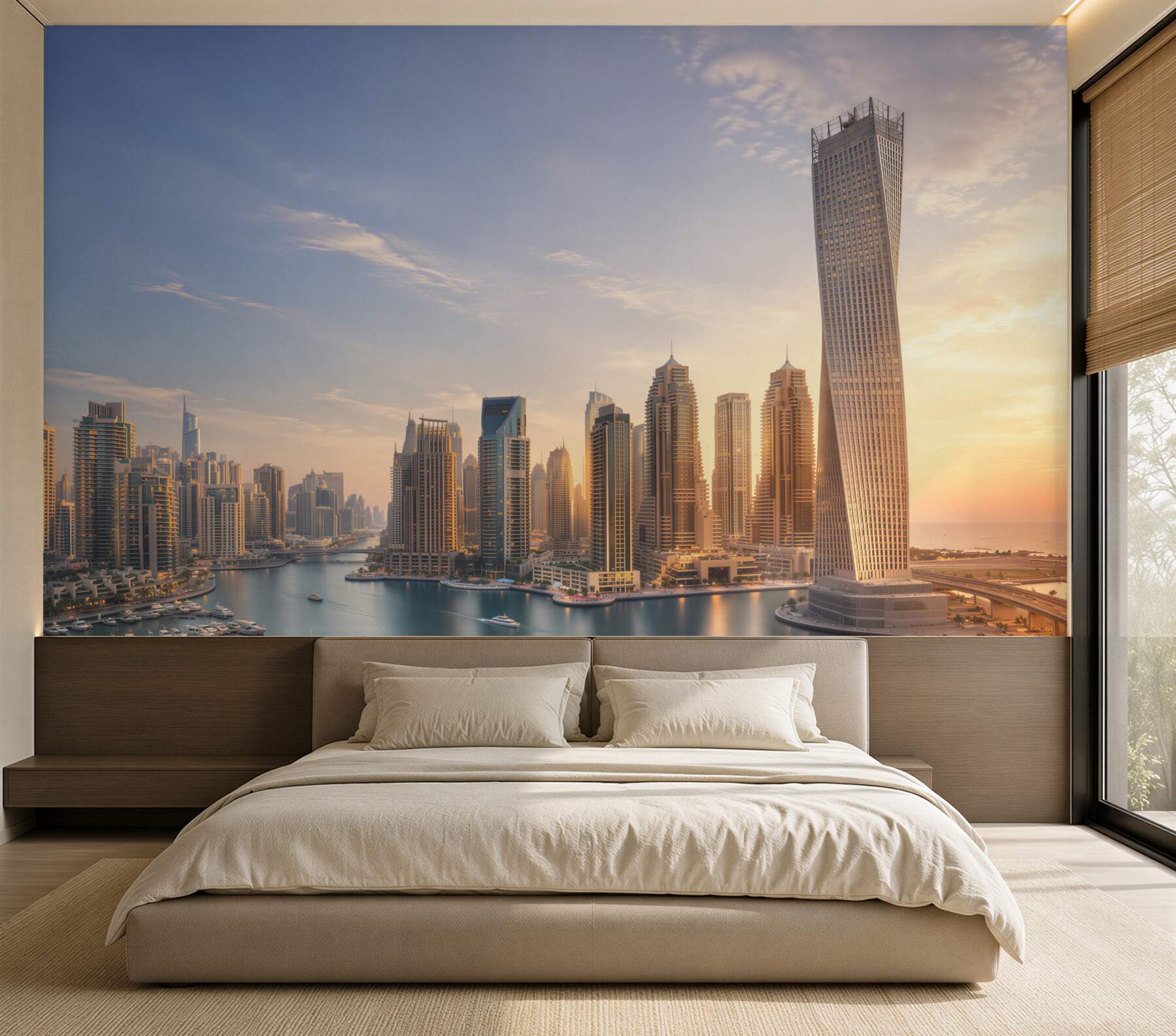 Fototapeta miejski krajobraz Dubaju?v23