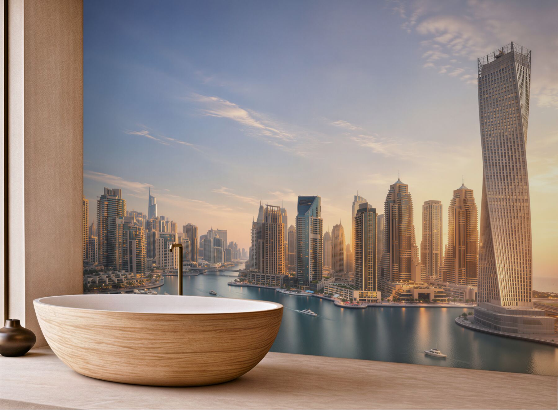 Fototapeta miejski krajobraz Dubaju?v23