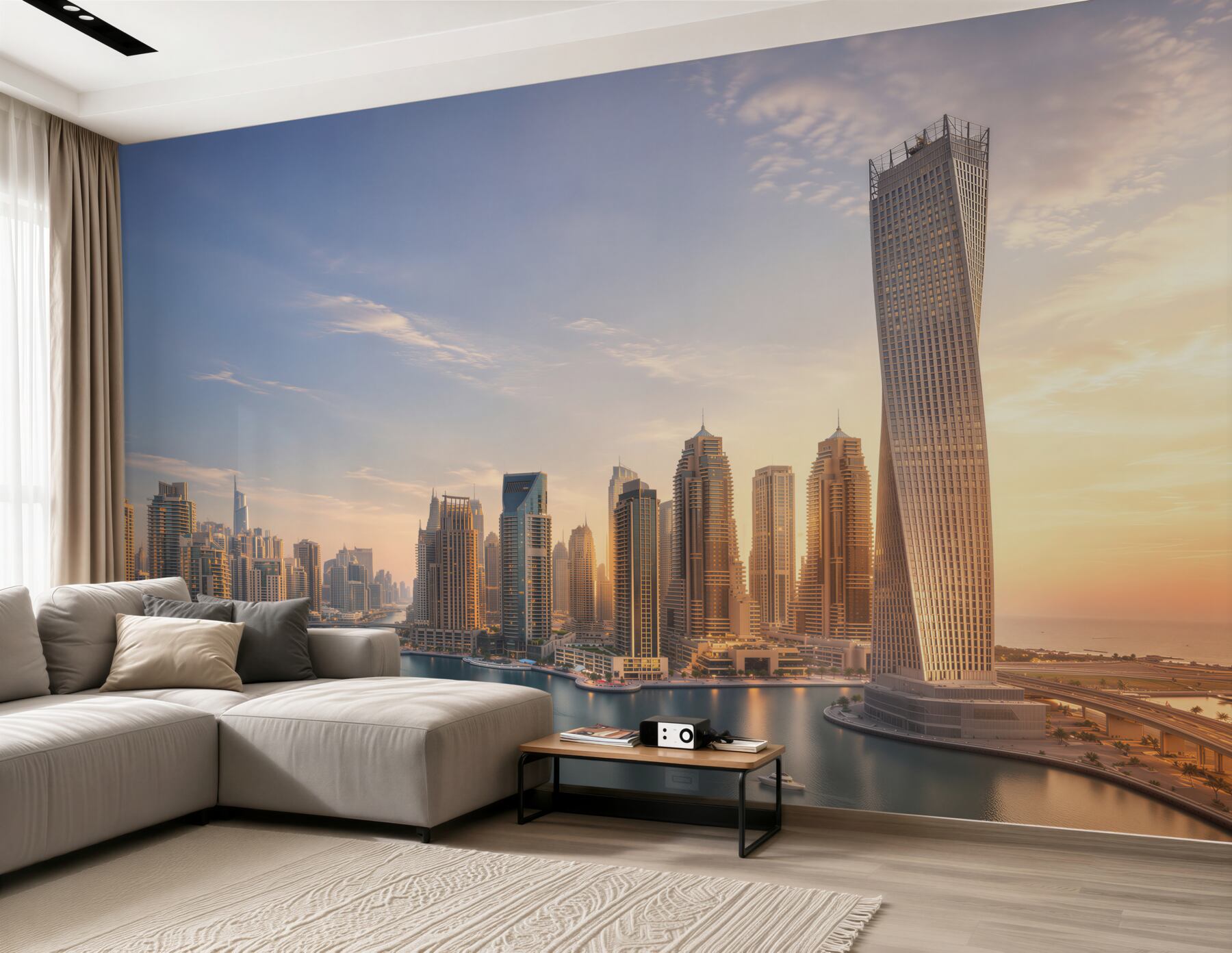 Fototapeta miejski krajobraz Dubaju?v23