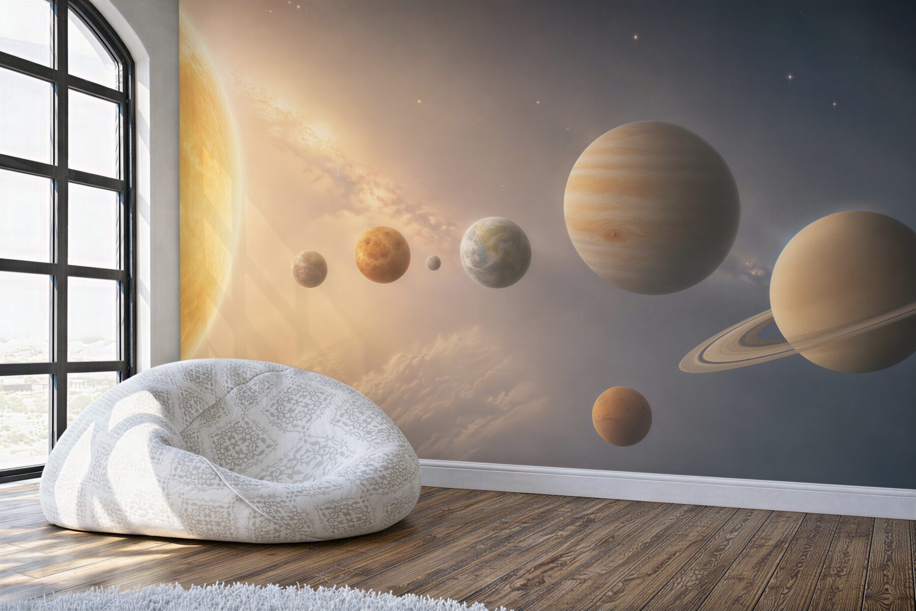 Fototapeta parada planet wokół słońca?v23