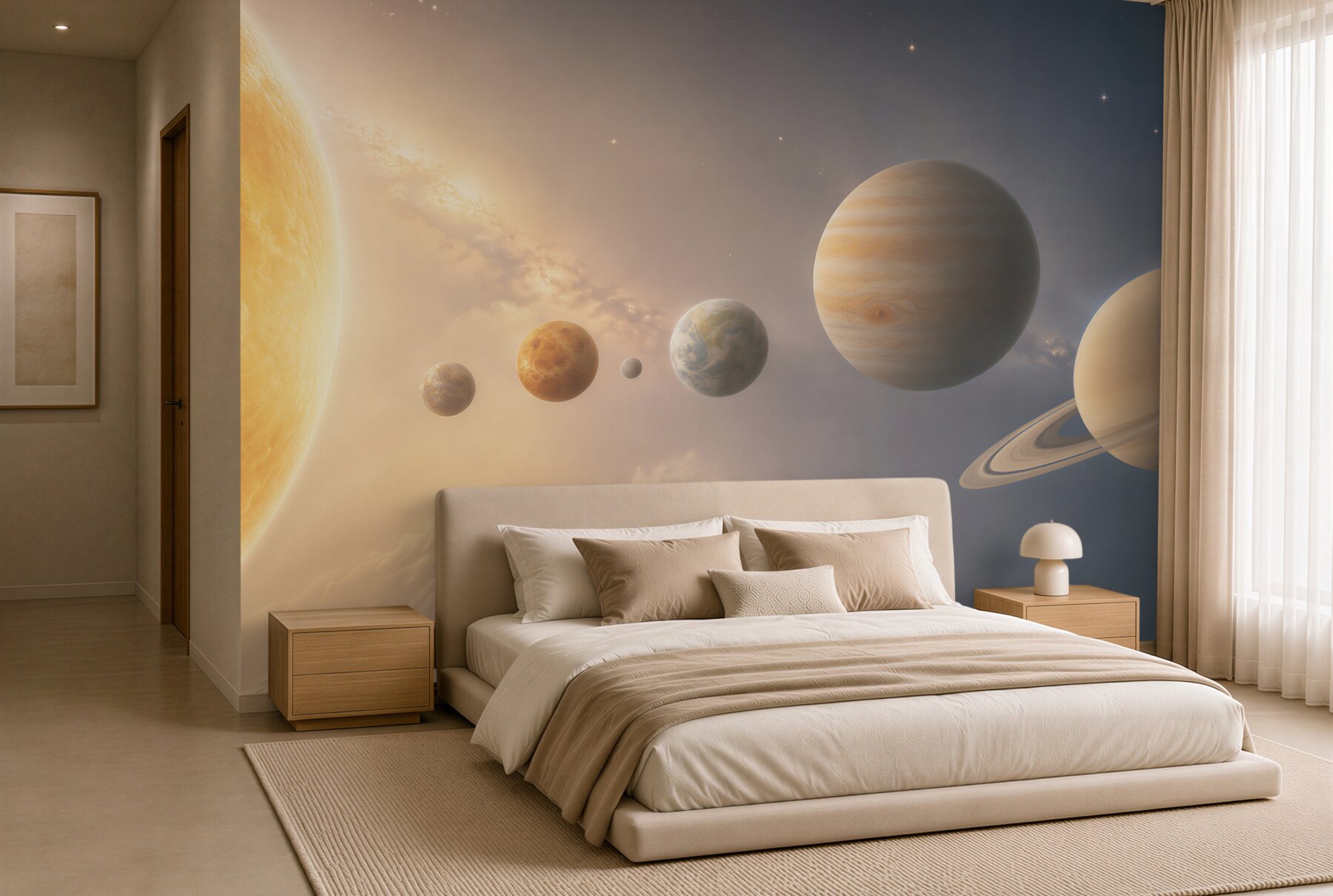 Fototapeta parada planet wokół słońca?v23