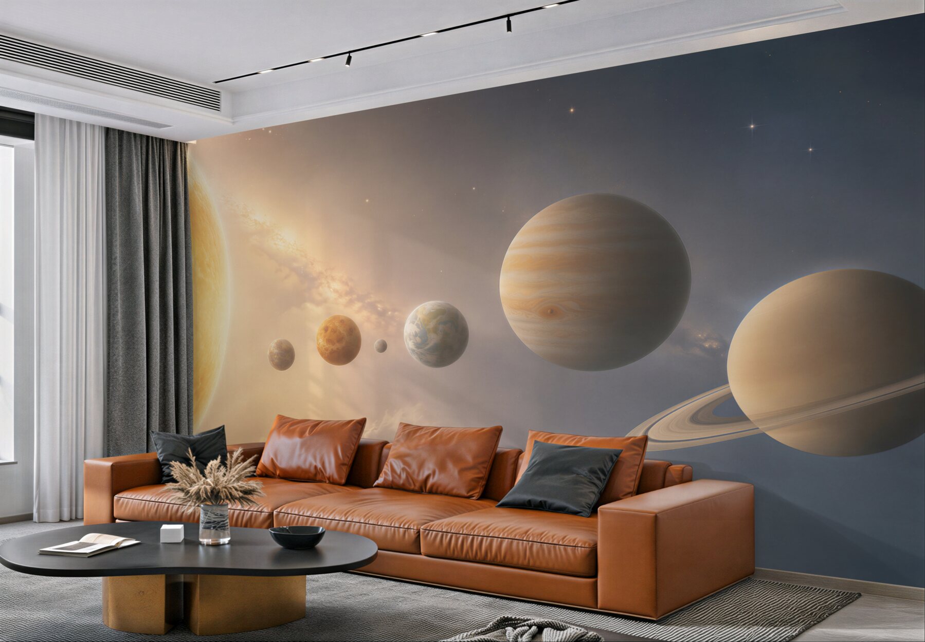 Fototapeta parada planet wokół słońca?v23