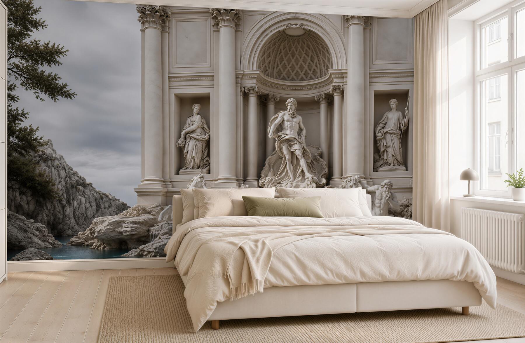 Fototapeta rzeźby przy Fontannie di Trevi?v23