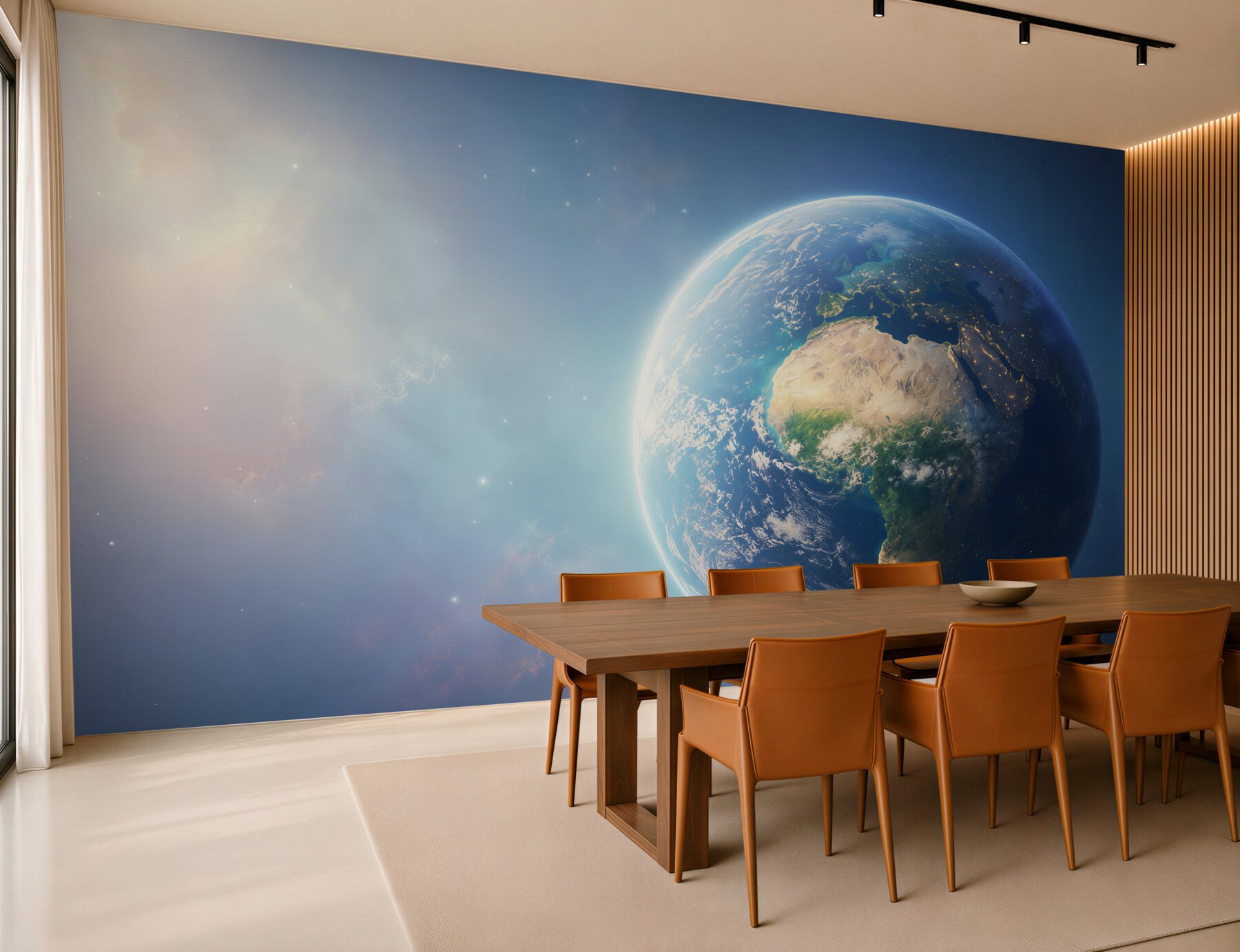 Fototapeta planeta Ziemia i Afryka?v23