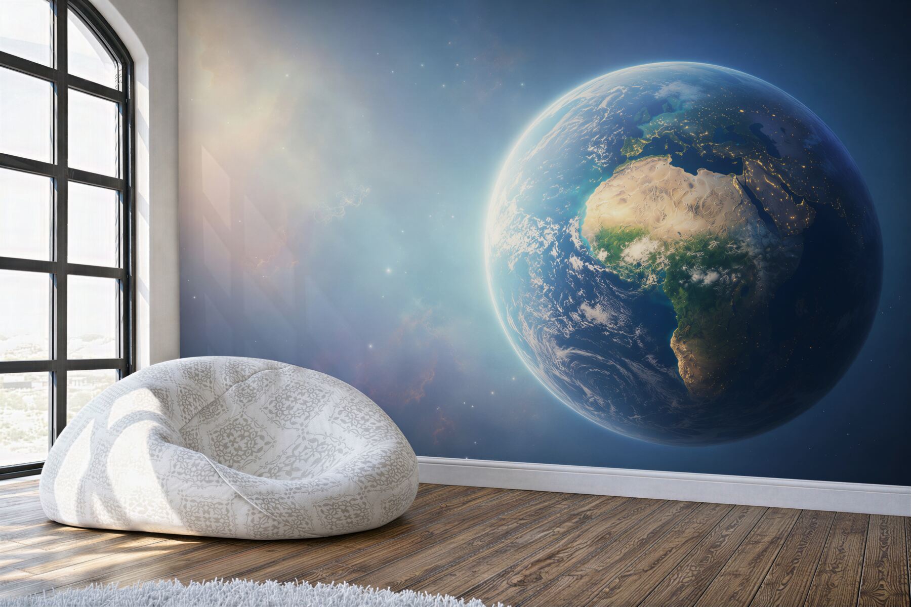 Fototapeta planeta Ziemia i Afryka?v23