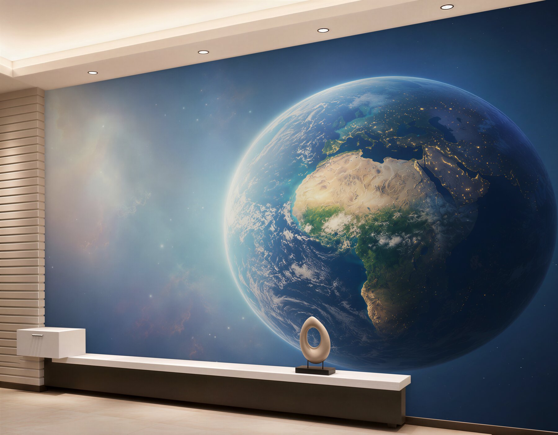 Fototapeta planeta Ziemia i Afryka?v23