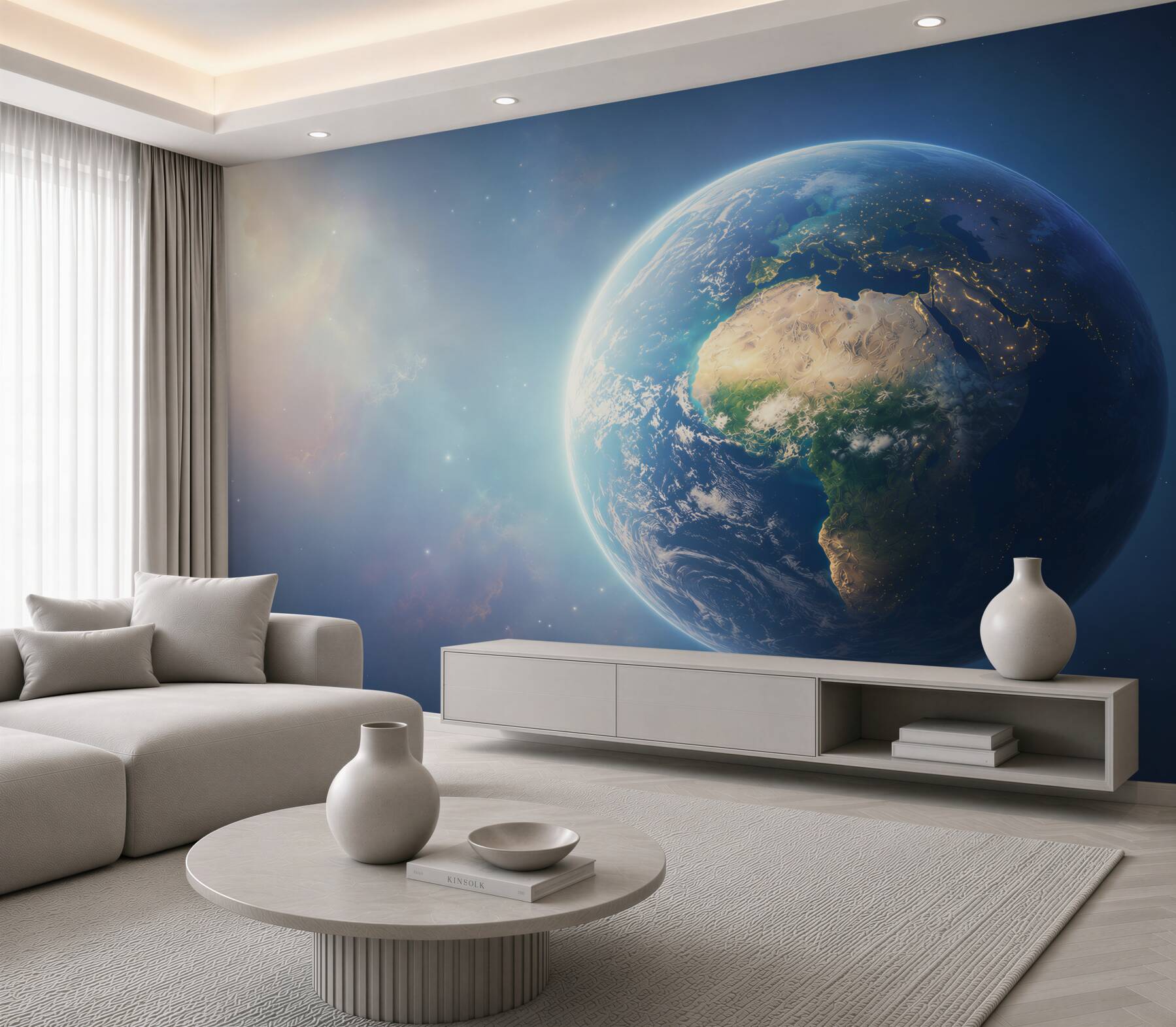 Fototapeta planeta Ziemia i Afryka?v23