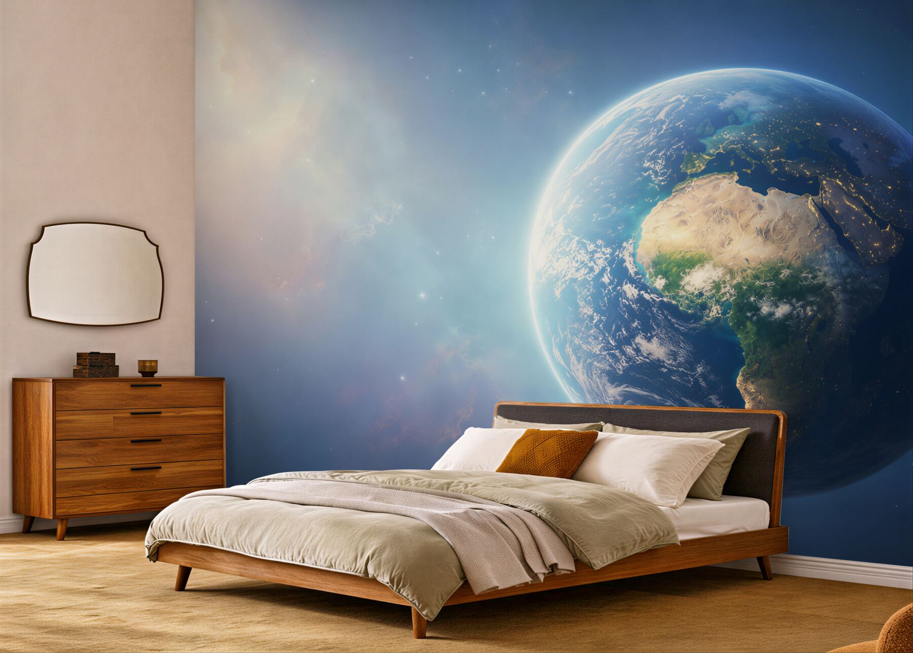 Fototapeta planeta Ziemia i Afryka?v23