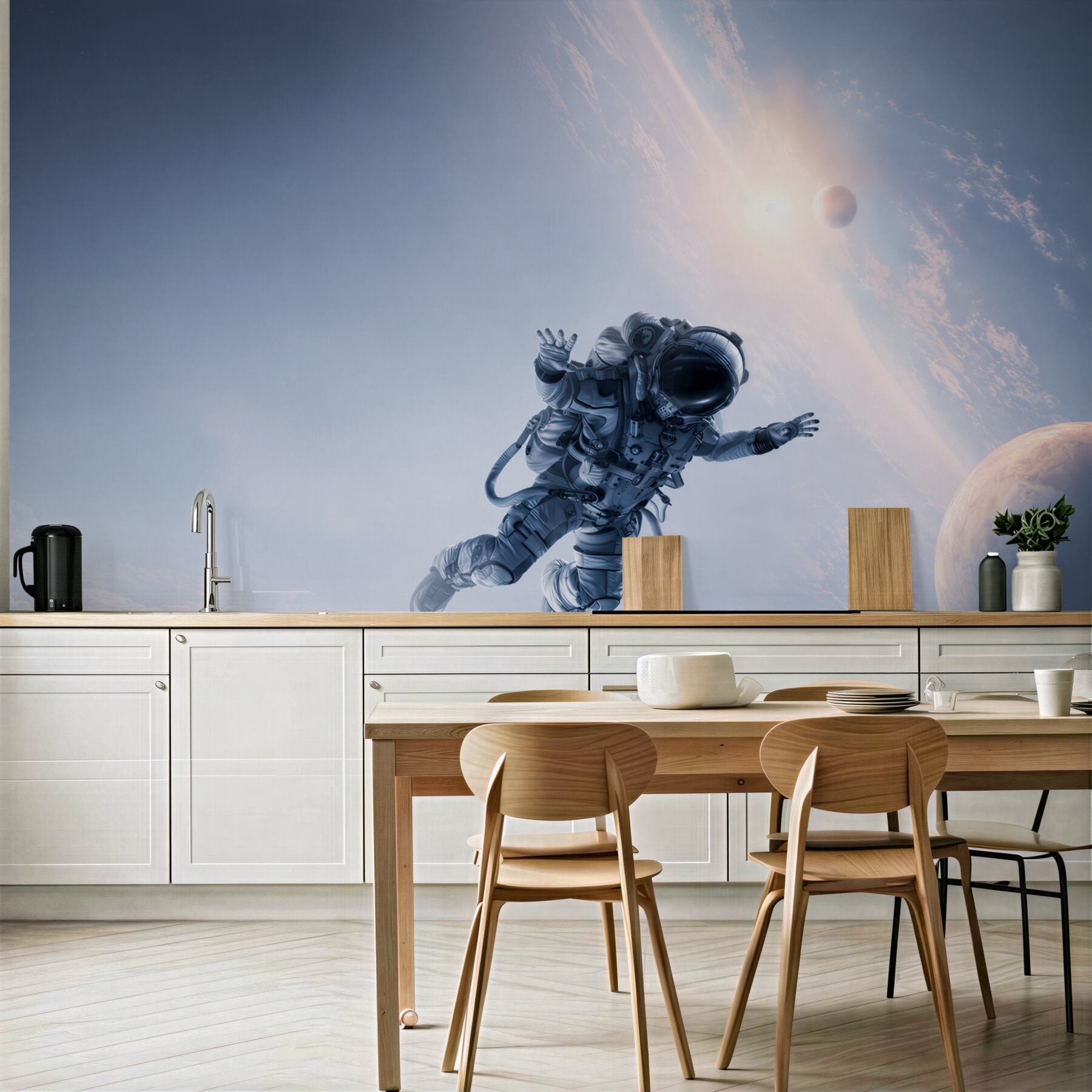 Fototapeta astronauta w kosmosie?v23