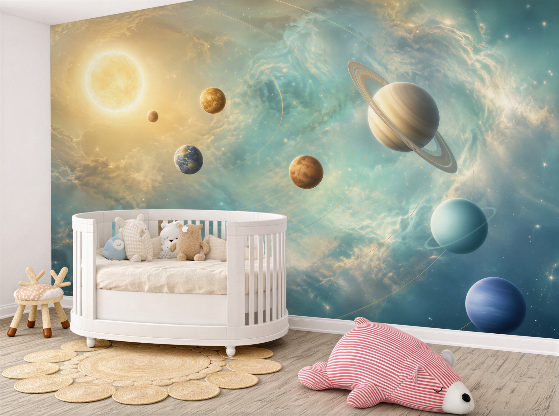 Fototapeta kilka planet w kosmosie?v23