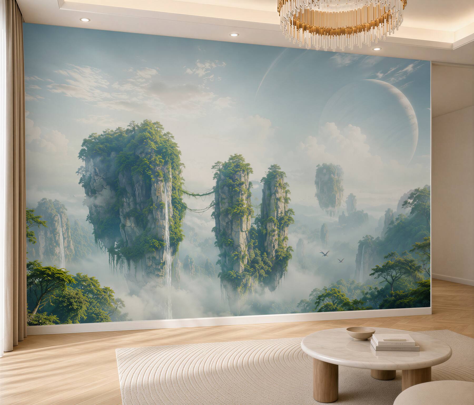 Fototapeta fantastyczna planeta Pandora?v23