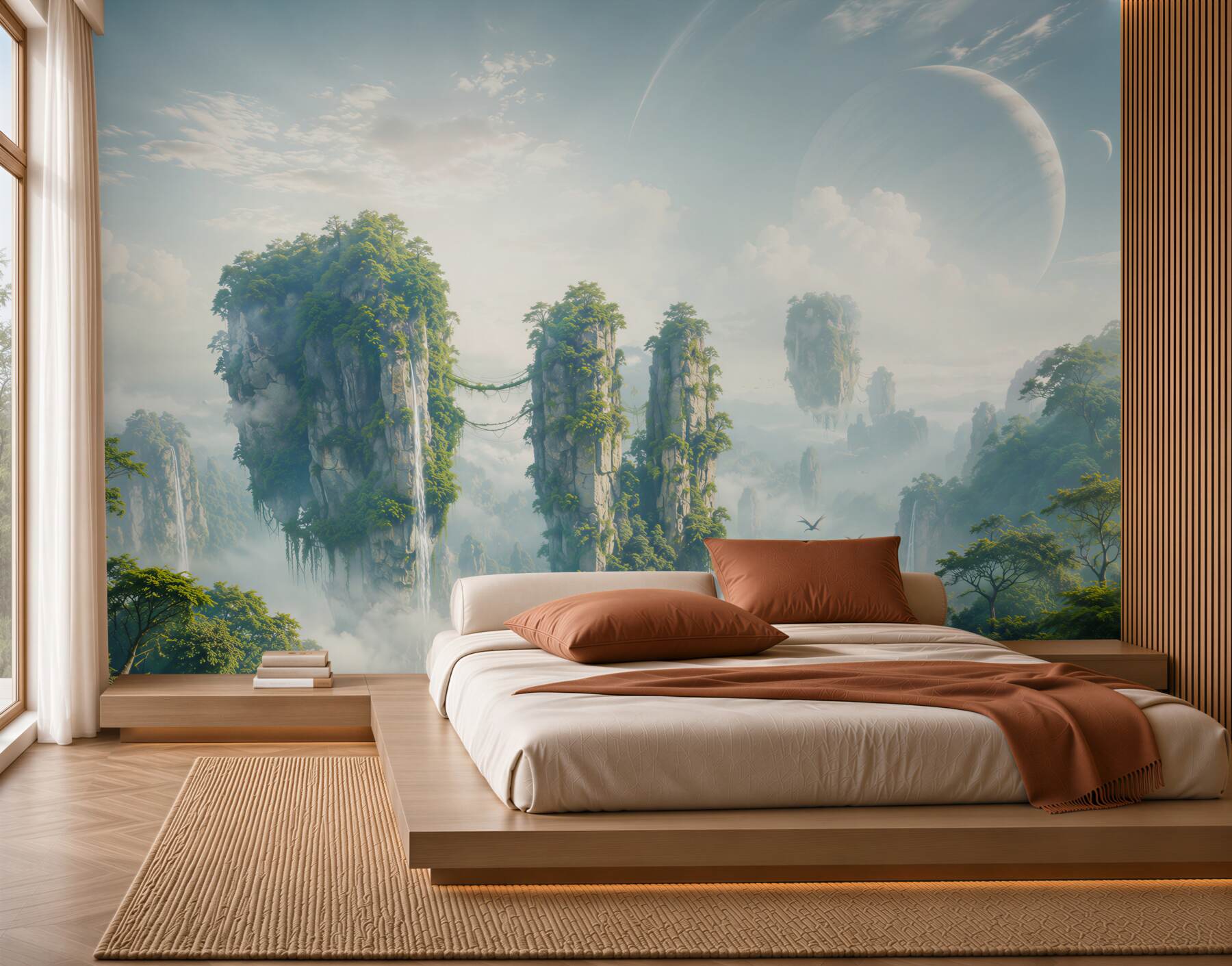 Fototapeta fantastyczna planeta Pandora?v23