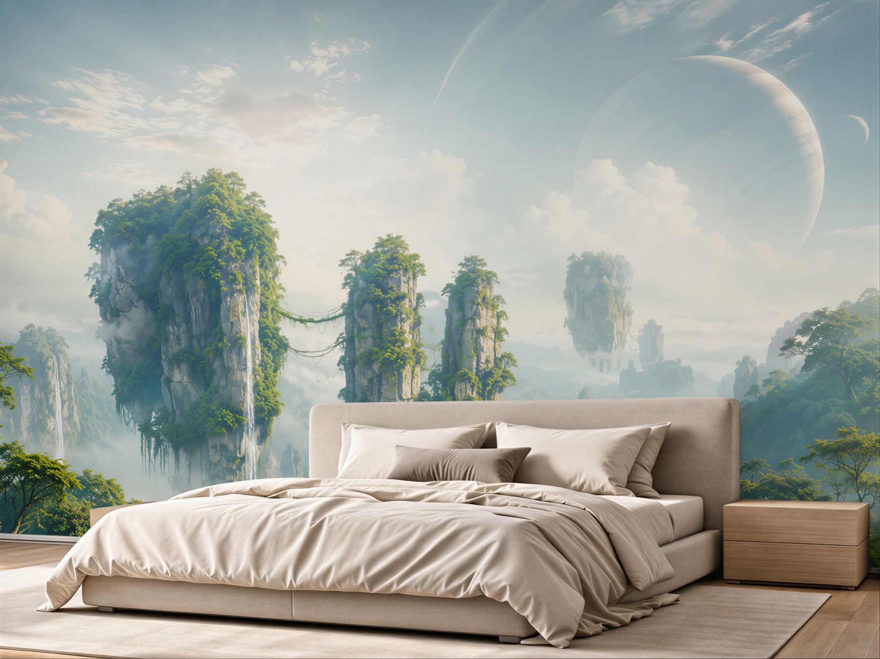 Fototapeta fantastyczna planeta Pandora