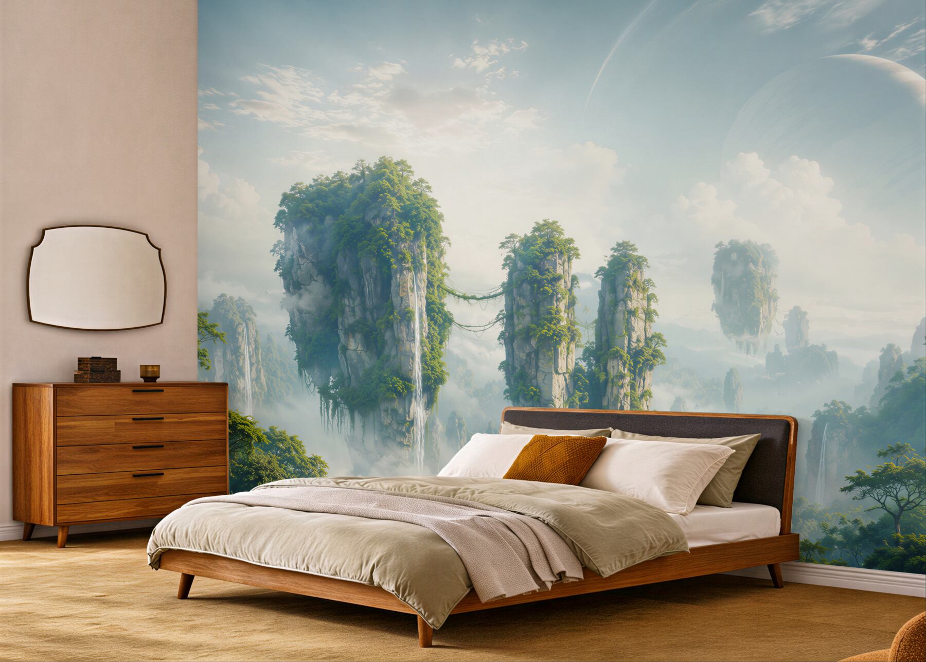 Fototapeta fantastyczna planeta Pandora?v23