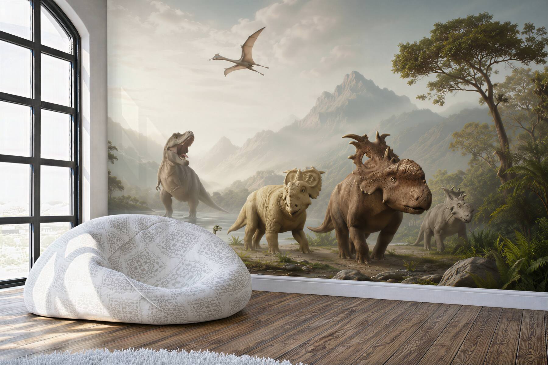 Fototapeta Dinozaury jurajskie