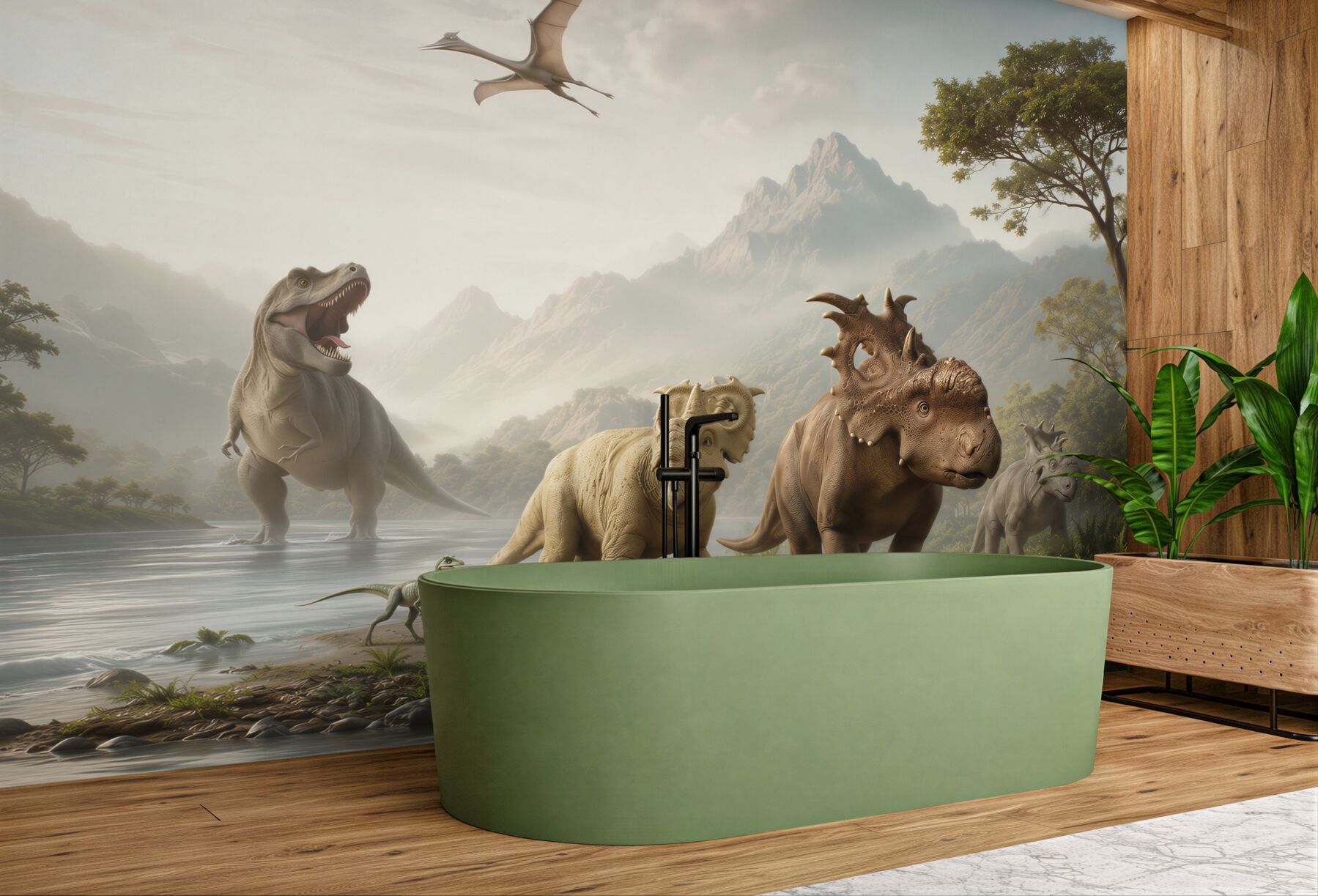 Fototapeta Dinozaury jurajskie?v23