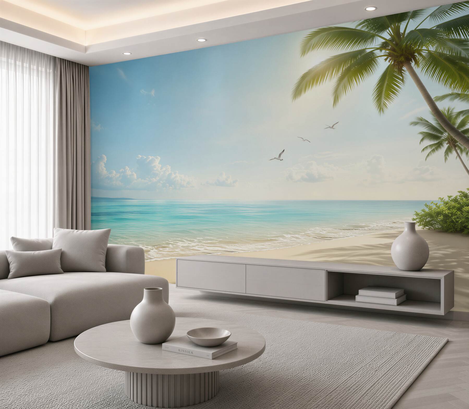 Fototapeta cichy raj na plaży?v23