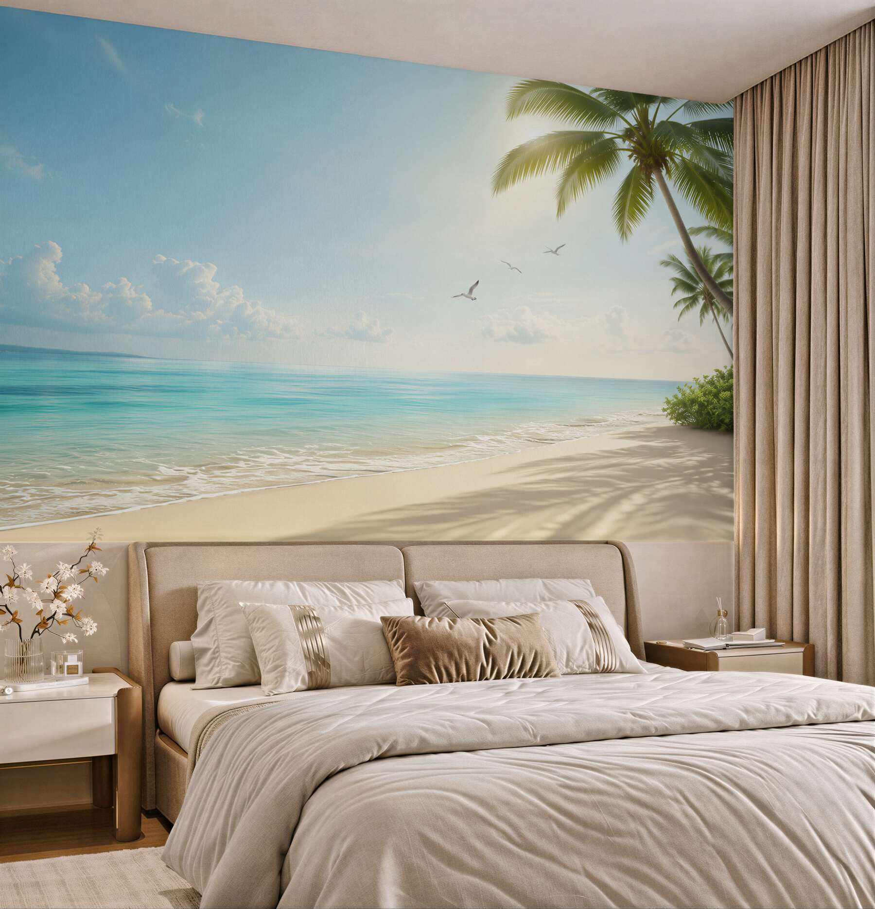Fototapeta cichy raj na plaży?v23