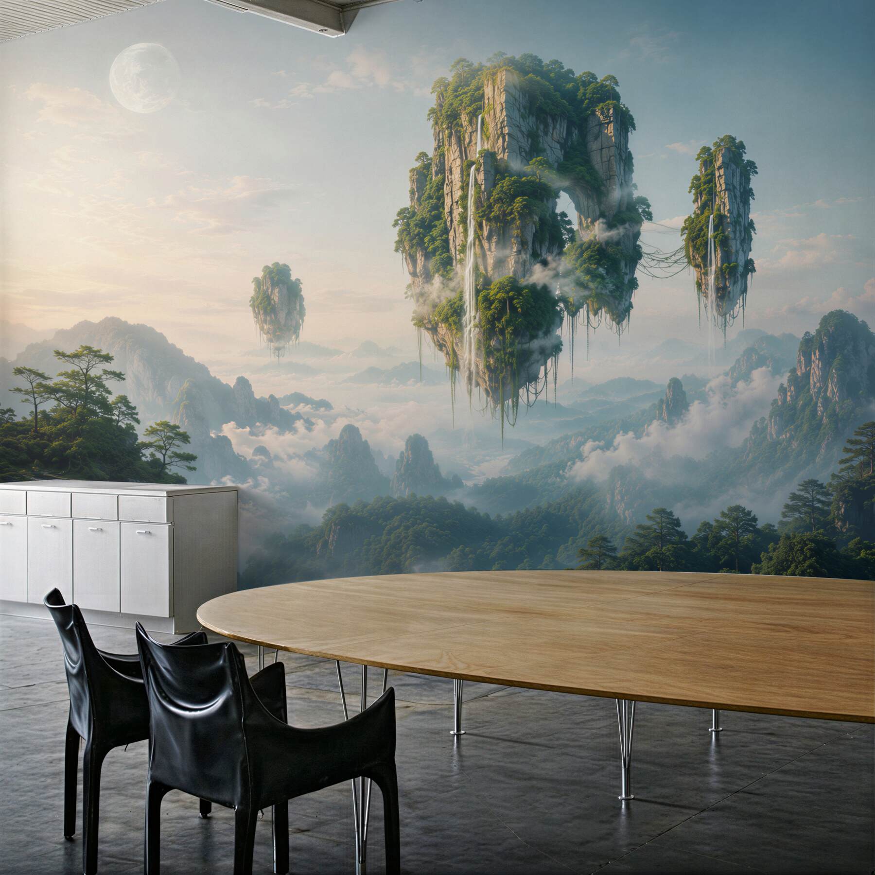 Fototapeta zielone miasto fantasy?v23
