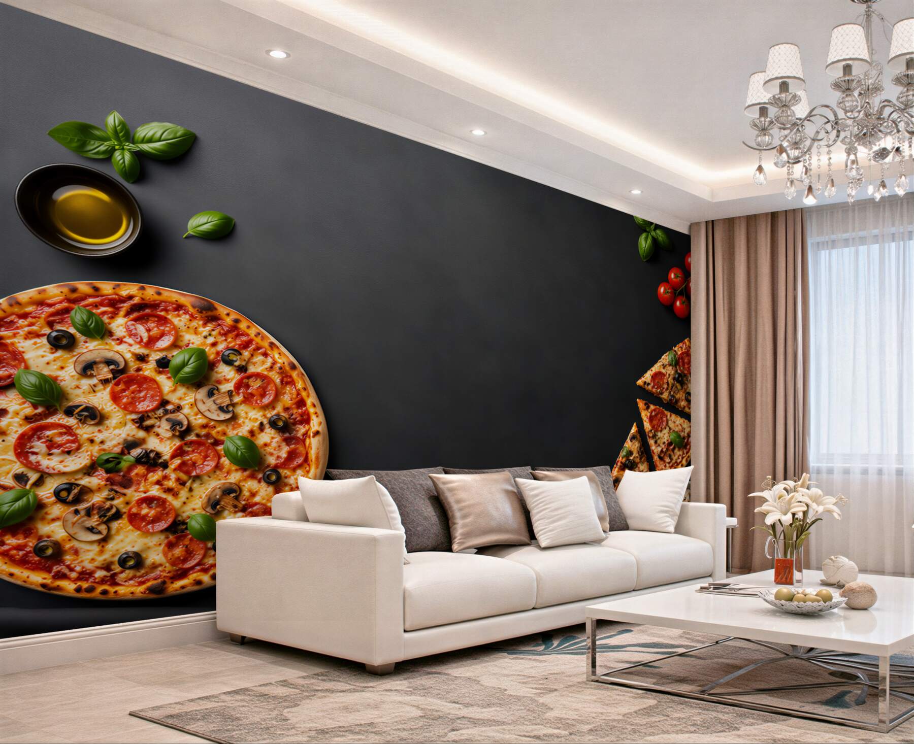 Fototapeta Pizza i inne produkty?v23