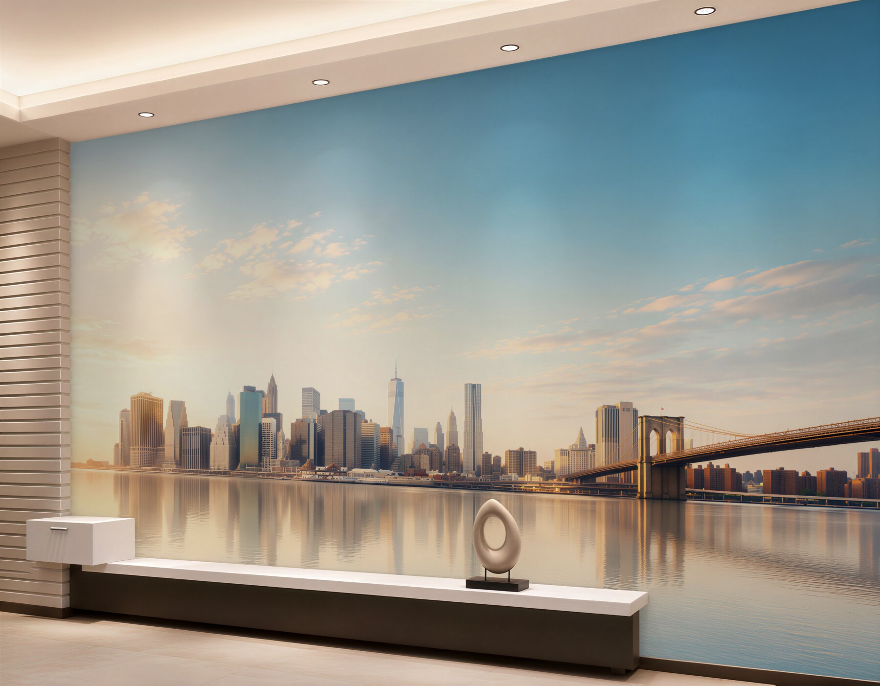 Fototapeta Most Brookliński i Manhattan w Nowym Jorku?v23