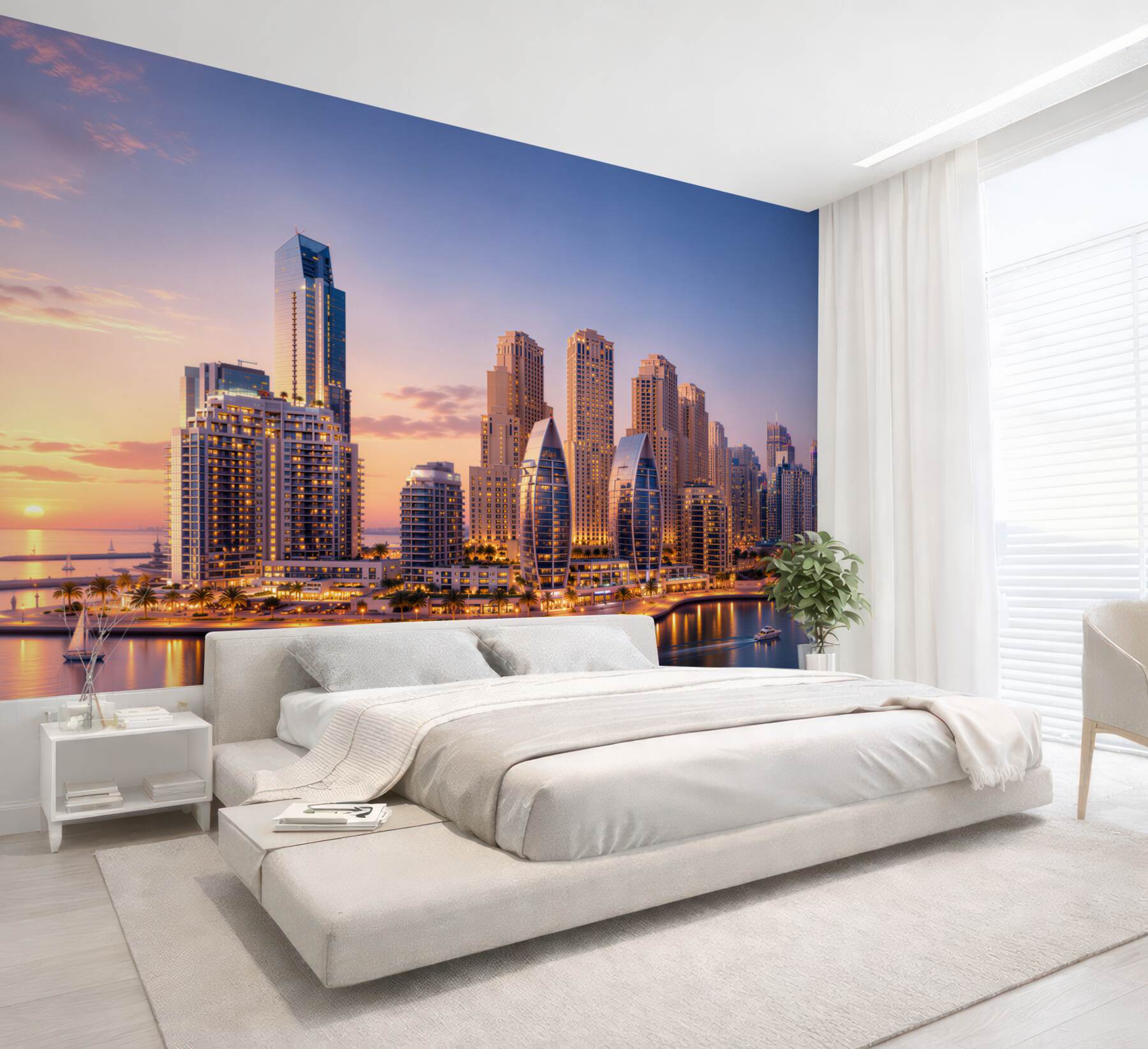 Fototapeta zmierzch nad Dubajem?v23