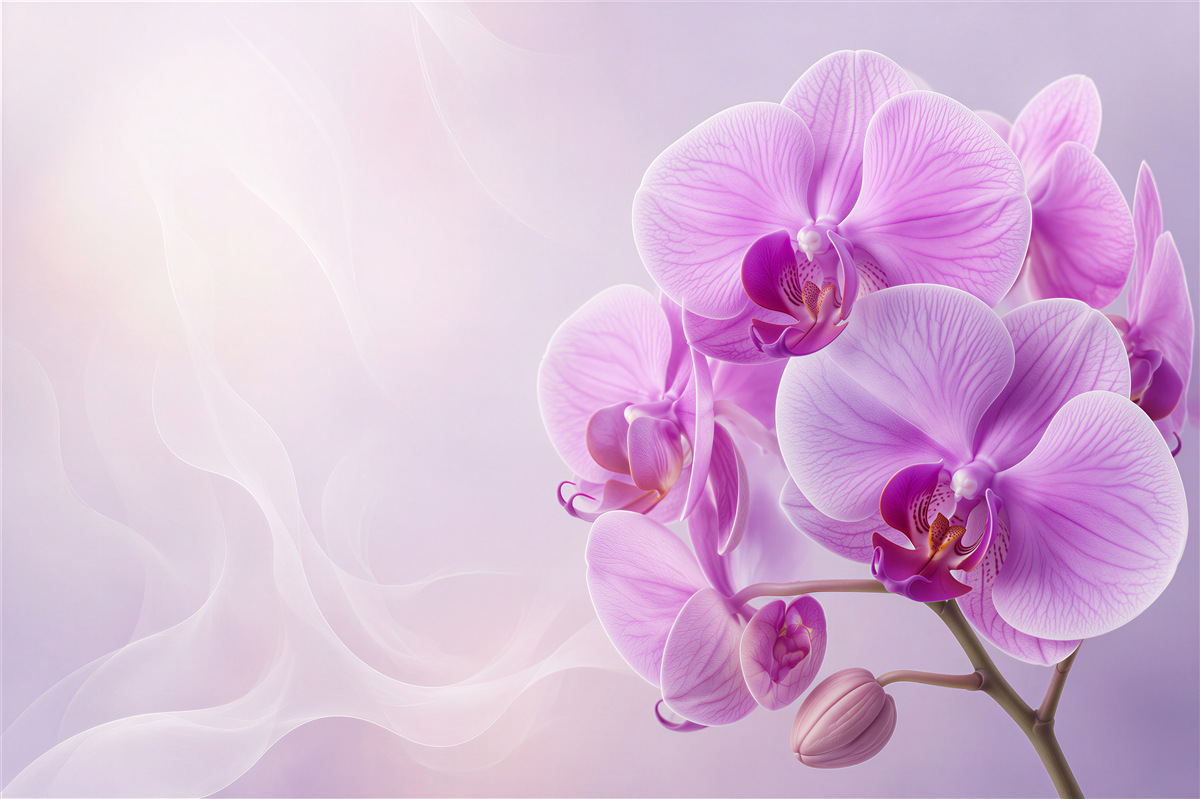 Fototapeta bardzo piękna miękka miękka orchidea