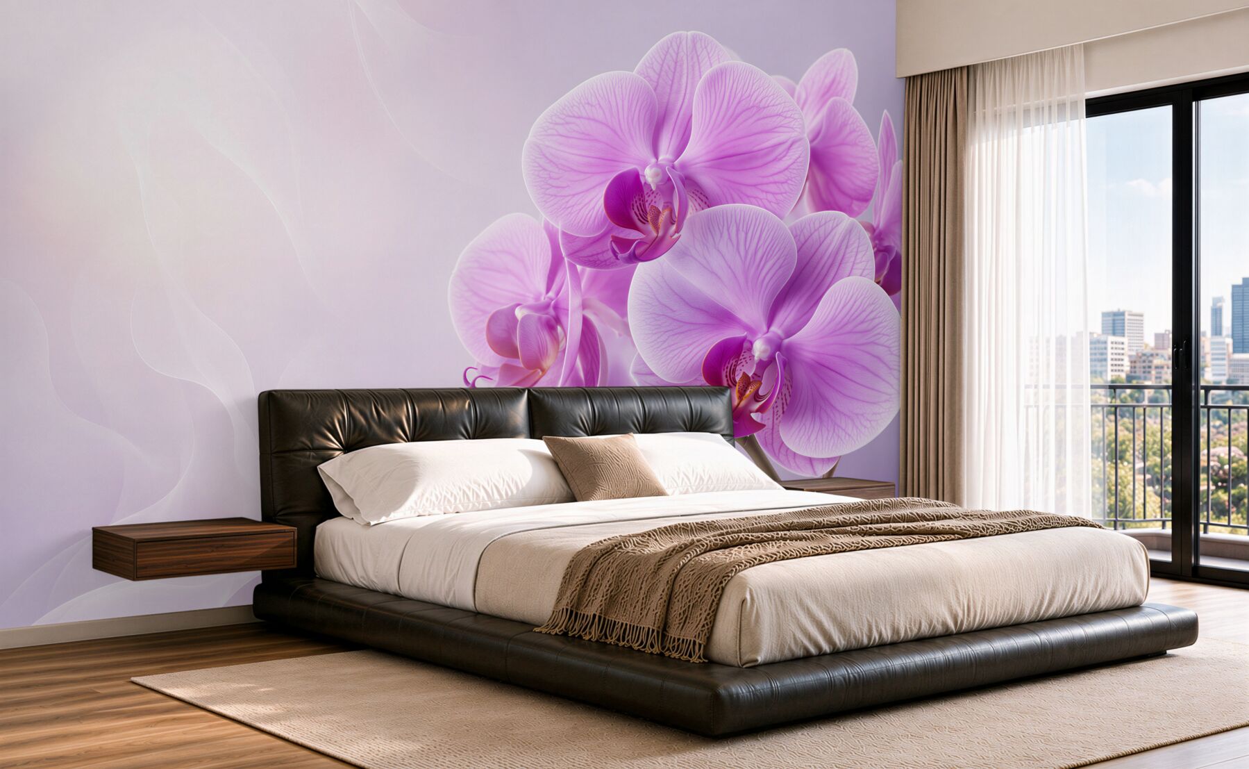 Fototapeta bardzo piękna miękka miękka orchidea?v23