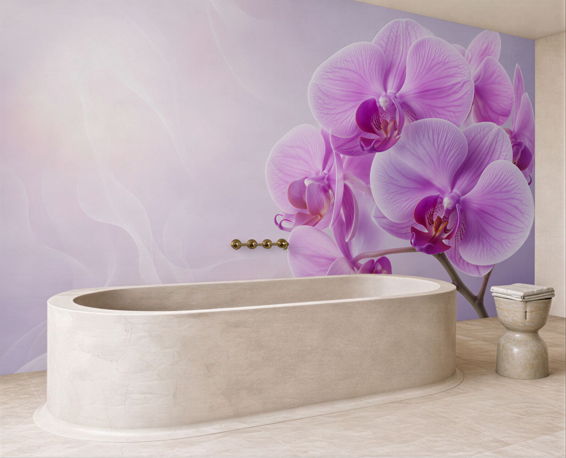 Fototapeta bardzo piękna miękka miękka orchidea?v23