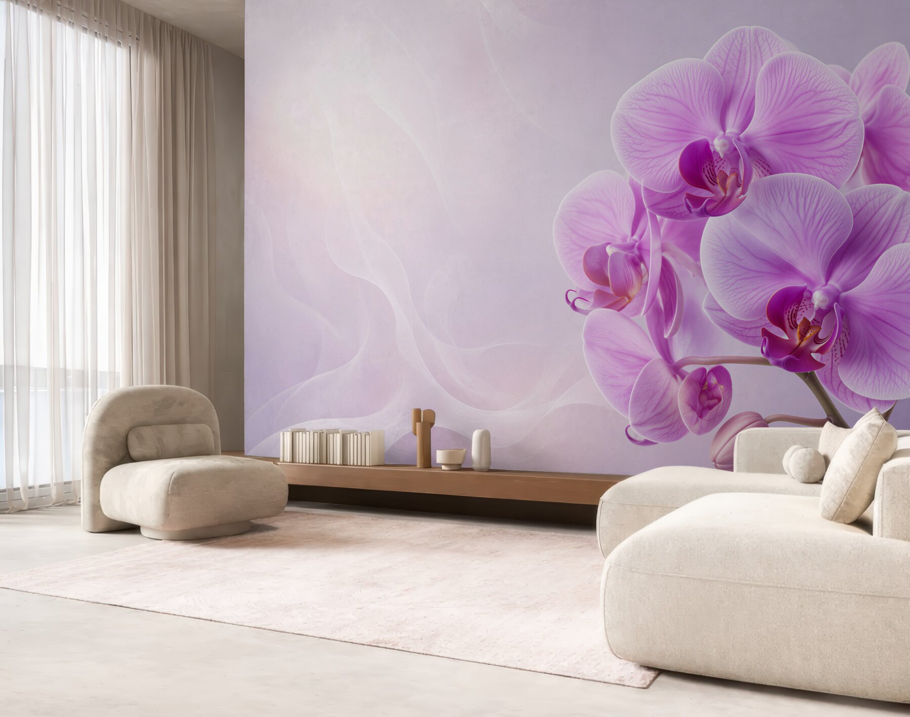 Fototapeta bardzo piękna miękka miękka orchidea?v23