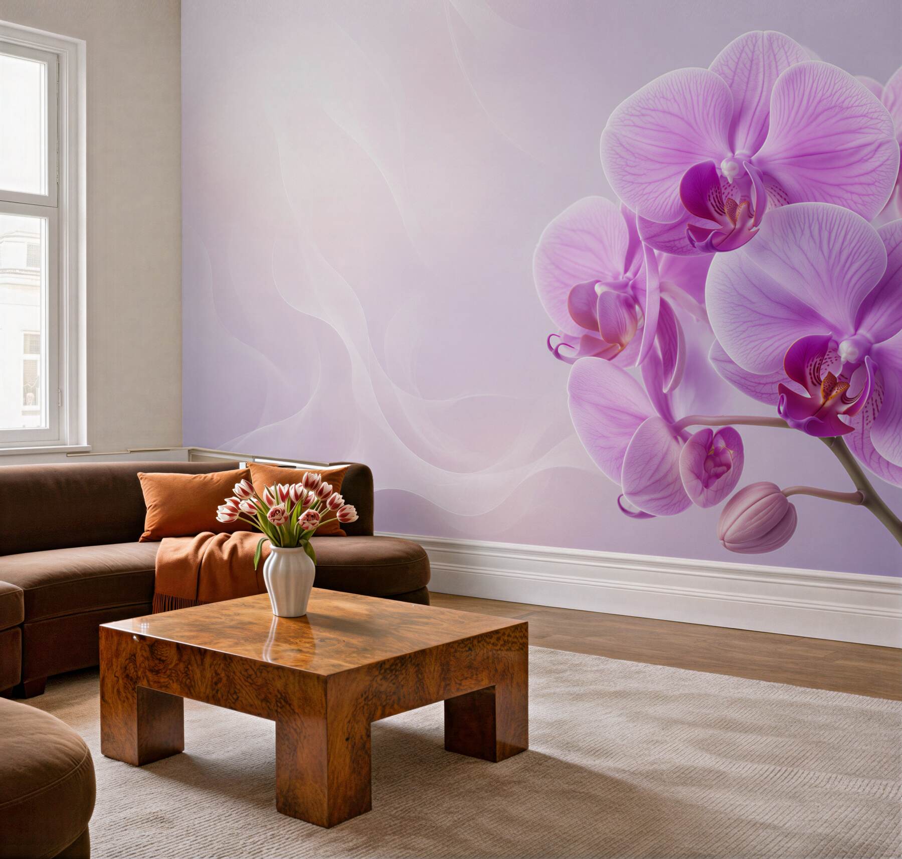 Fototapeta bardzo piękna miękka miękka orchidea?v23