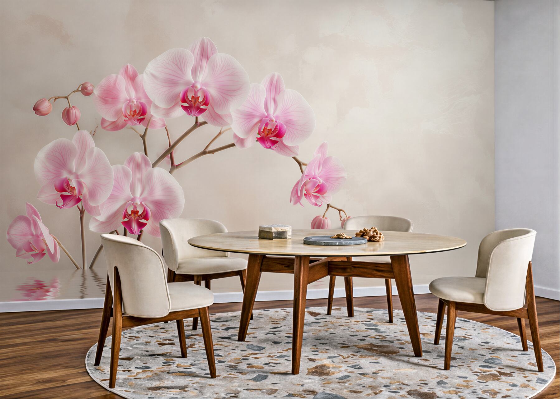 Fototapeta miękkie liliowe orchidee?v23