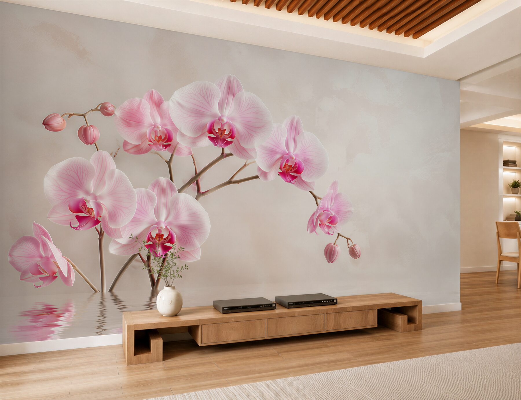 Fototapeta miękkie liliowe orchidee