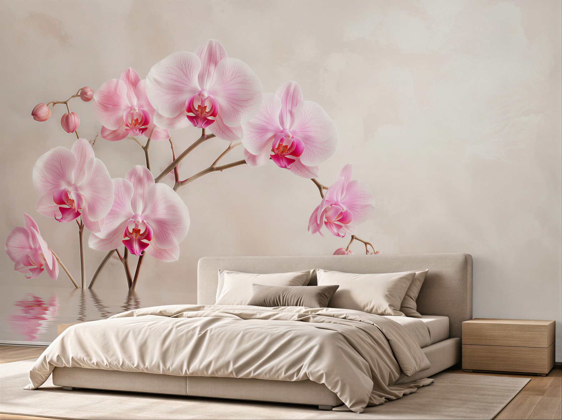 Fototapeta miękkie liliowe orchidee?v23