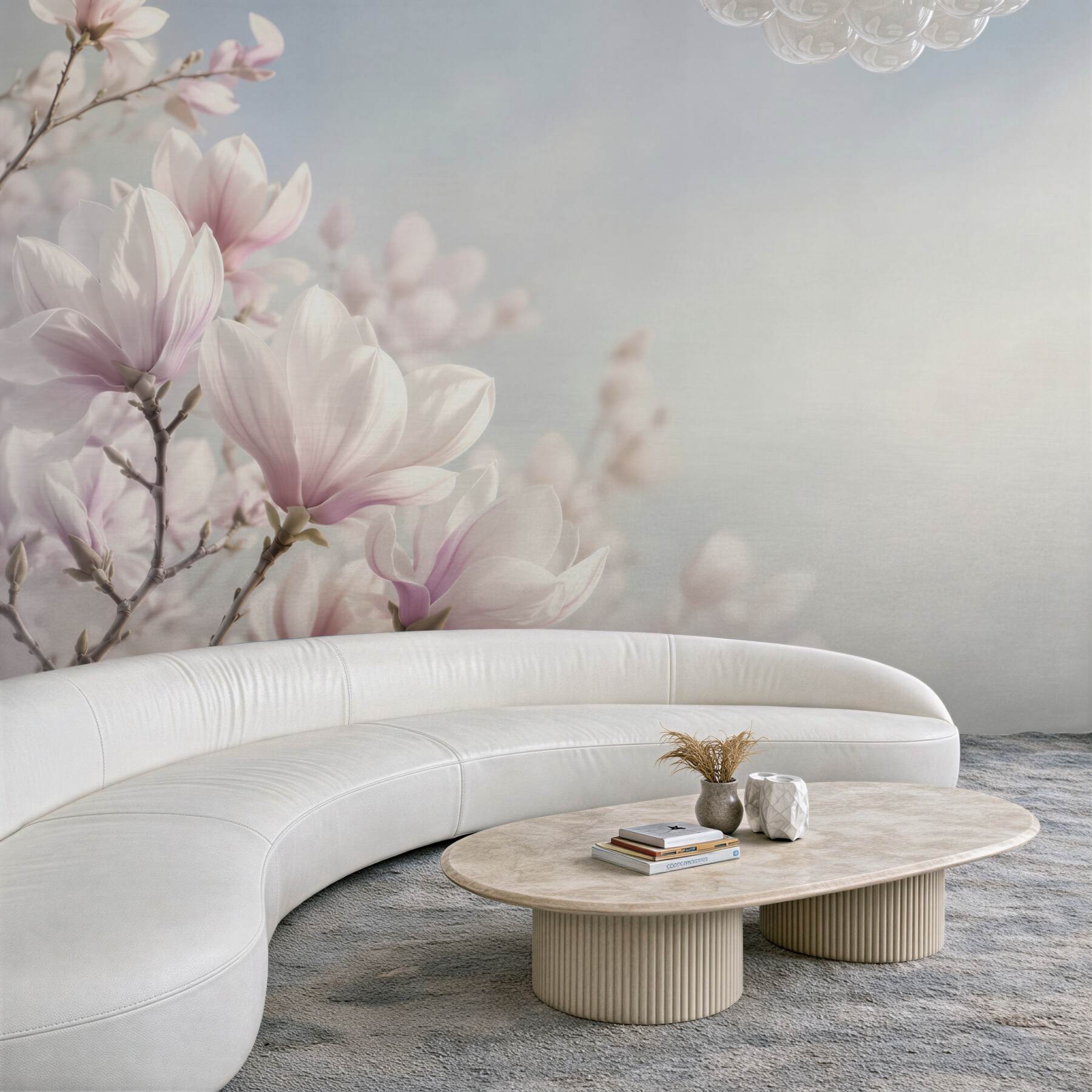 Fototapeta kwitnące drzewo magnolii?v23
