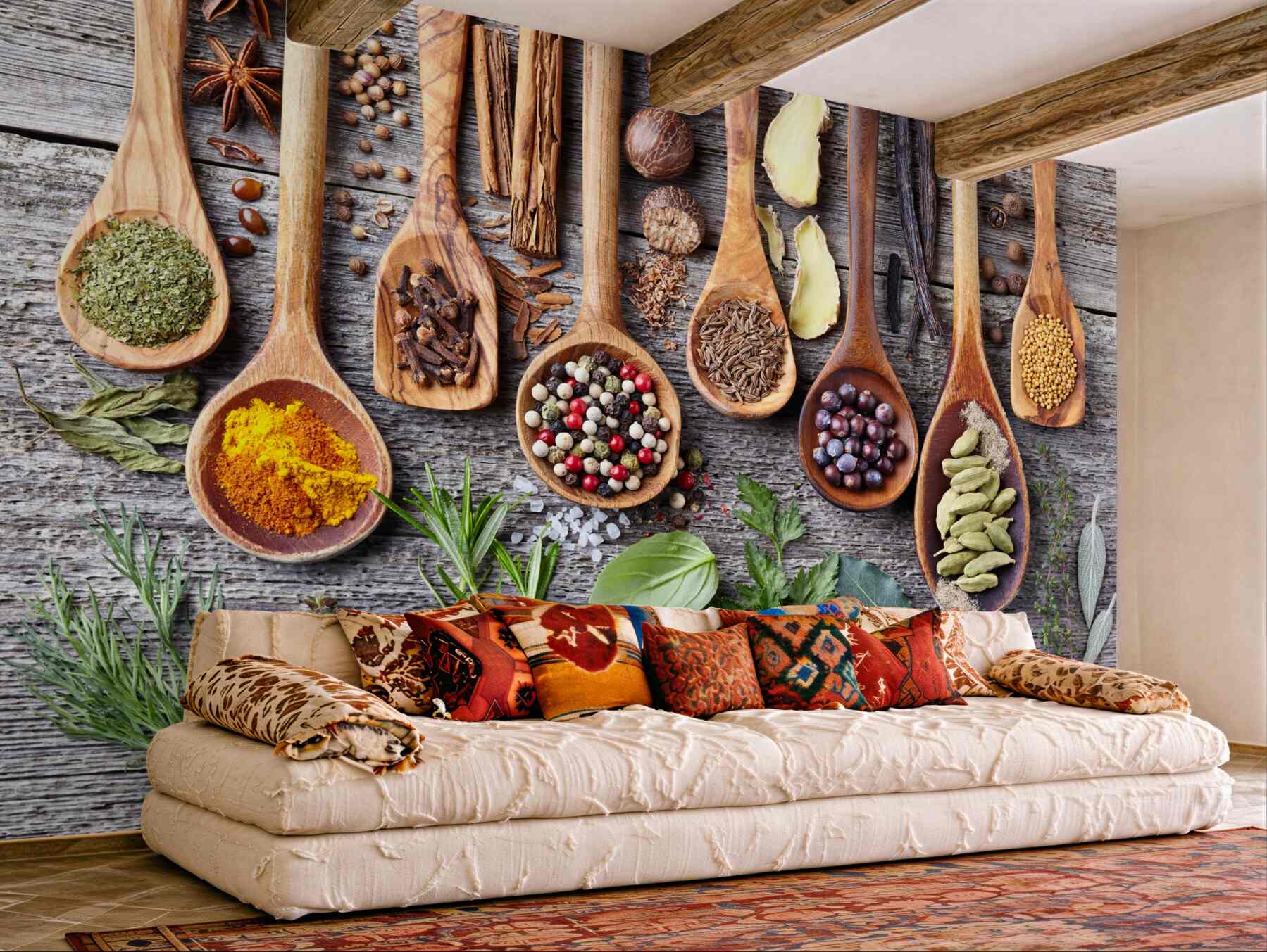 Fototapeta kolorowe aromatyczne przyprawy?v23