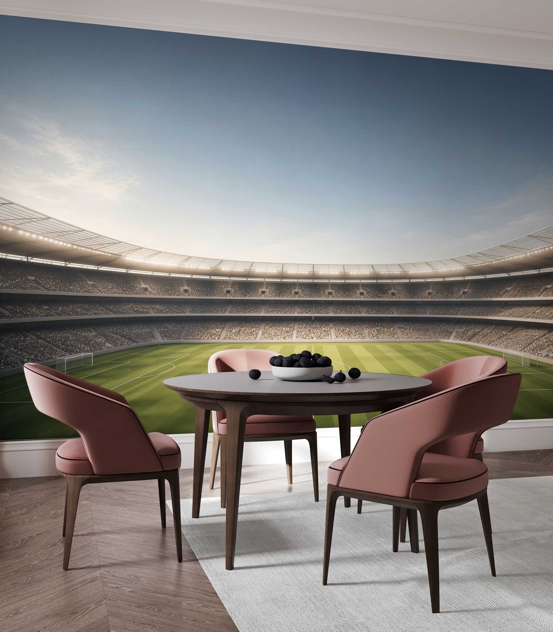 Fototapeta Arena piłkarska z widzami?v23