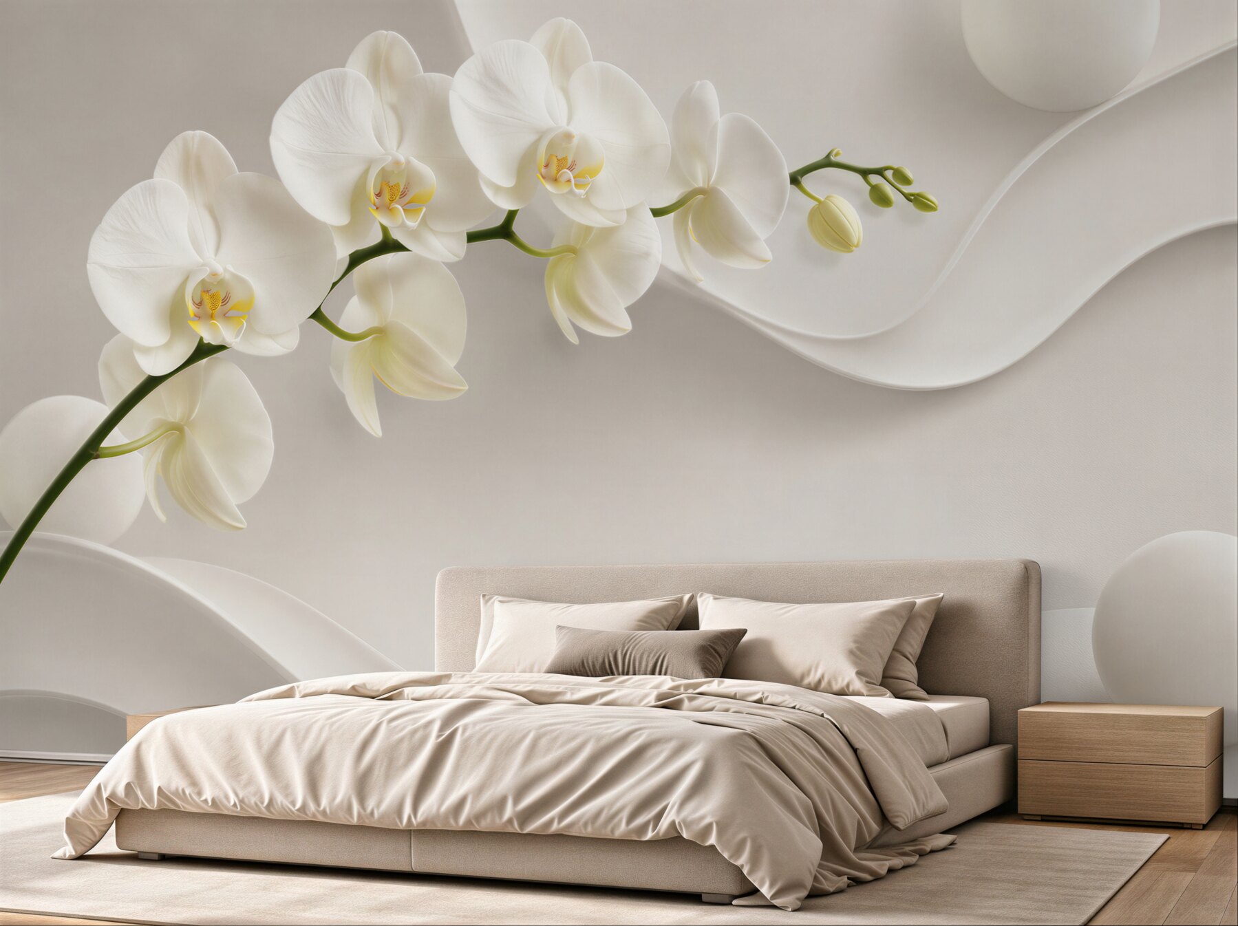 Fototapeta Rama z białej orchidei?v23