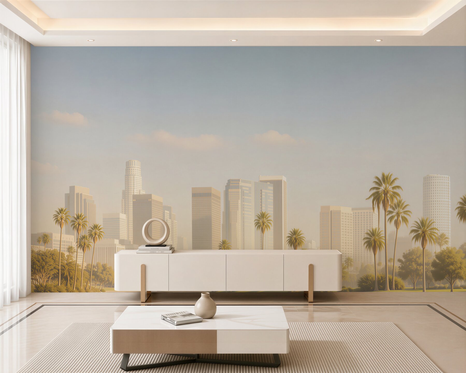 Fototapeta piękno lata w Los Angeles?v23