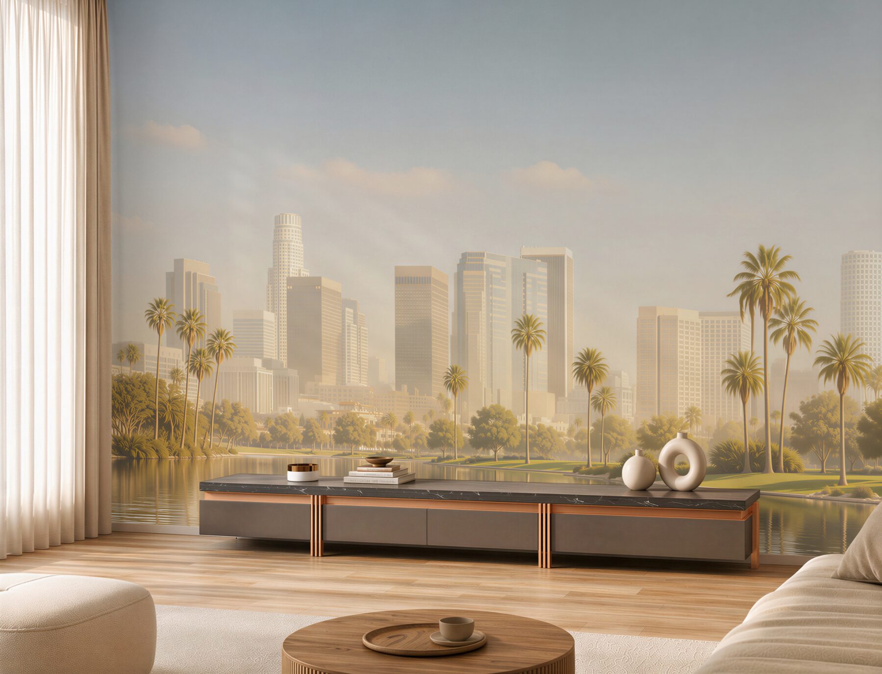 Fototapeta piękno lata w Los Angeles?v23