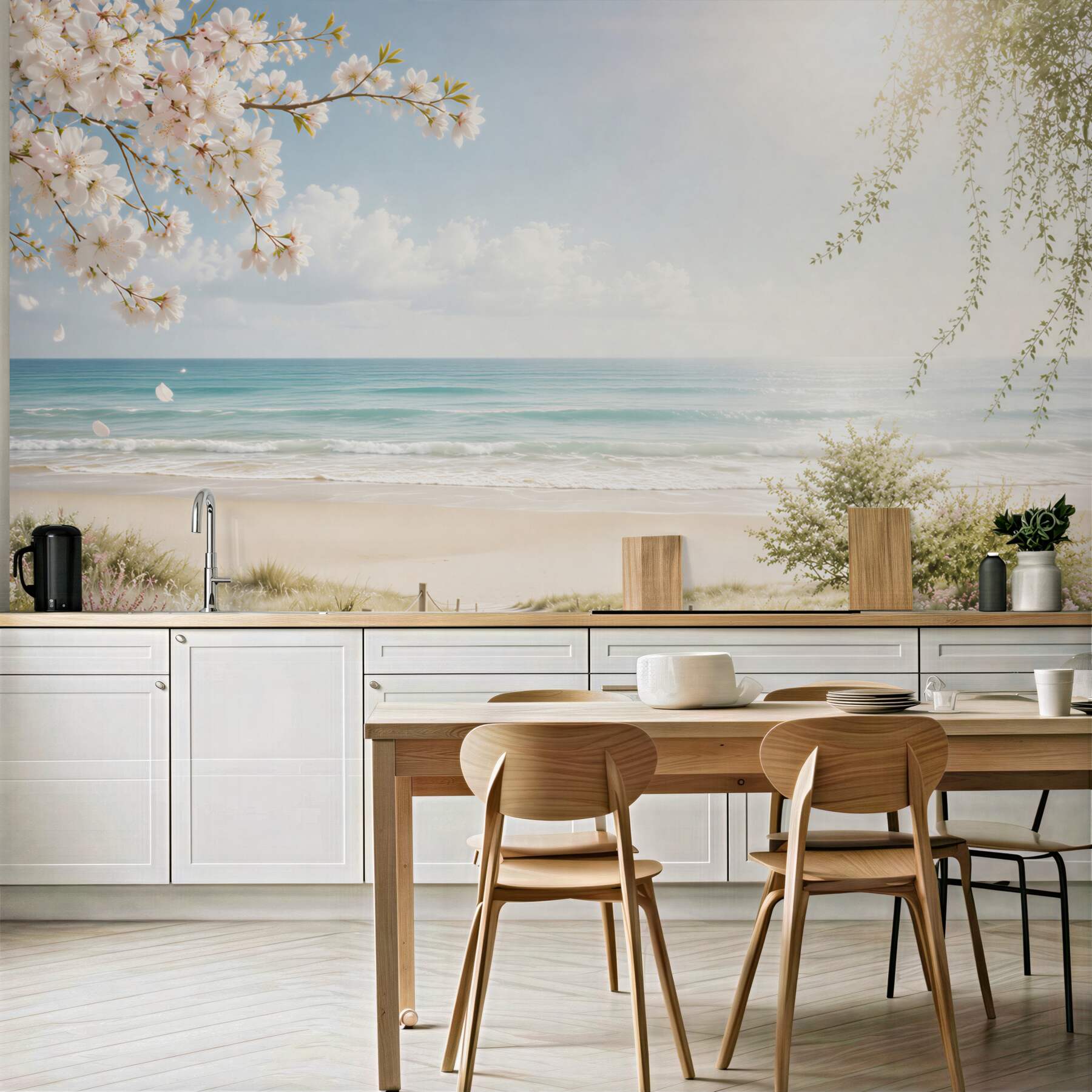 Fototapeta zielone łąki nad oceanem?v23