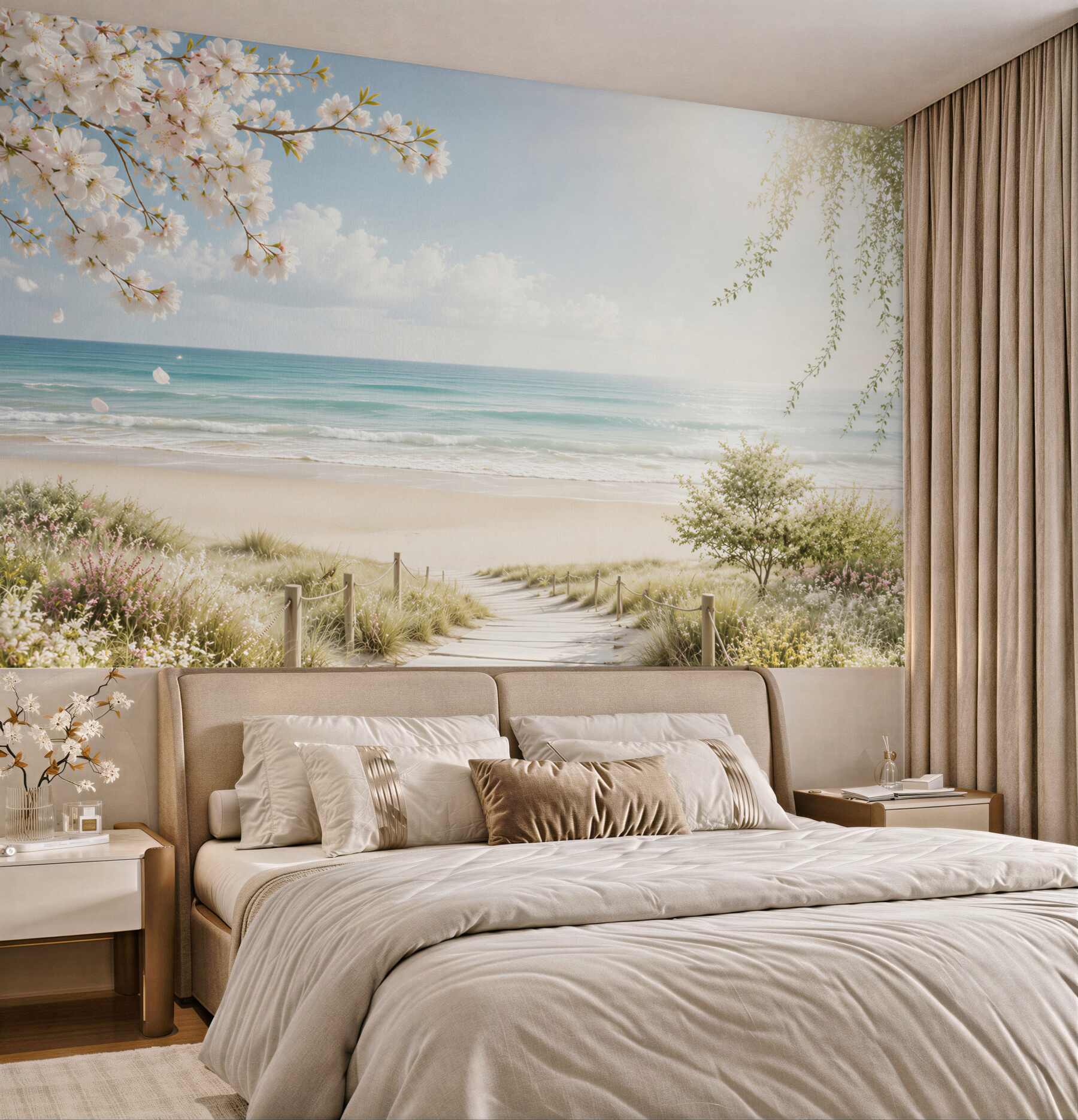 Fototapeta zielone łąki nad oceanem?v23