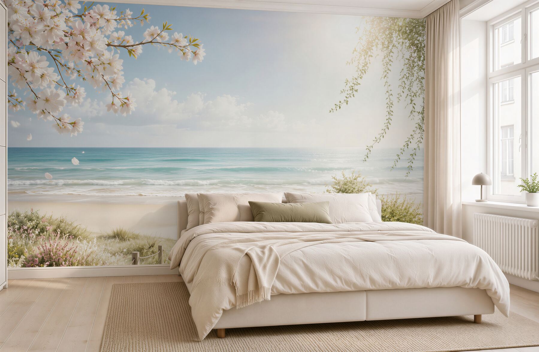 Fototapeta zielone łąki nad oceanem?v23