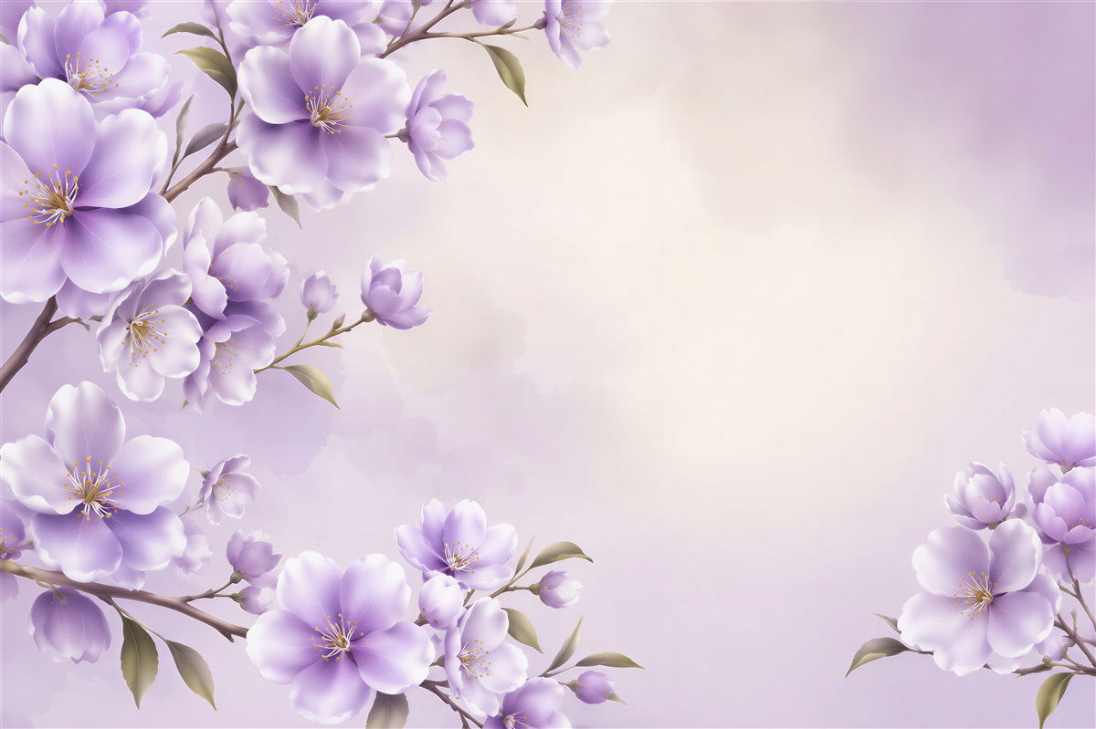 Fototapeta liliowe kolory delikatnej orchidei
